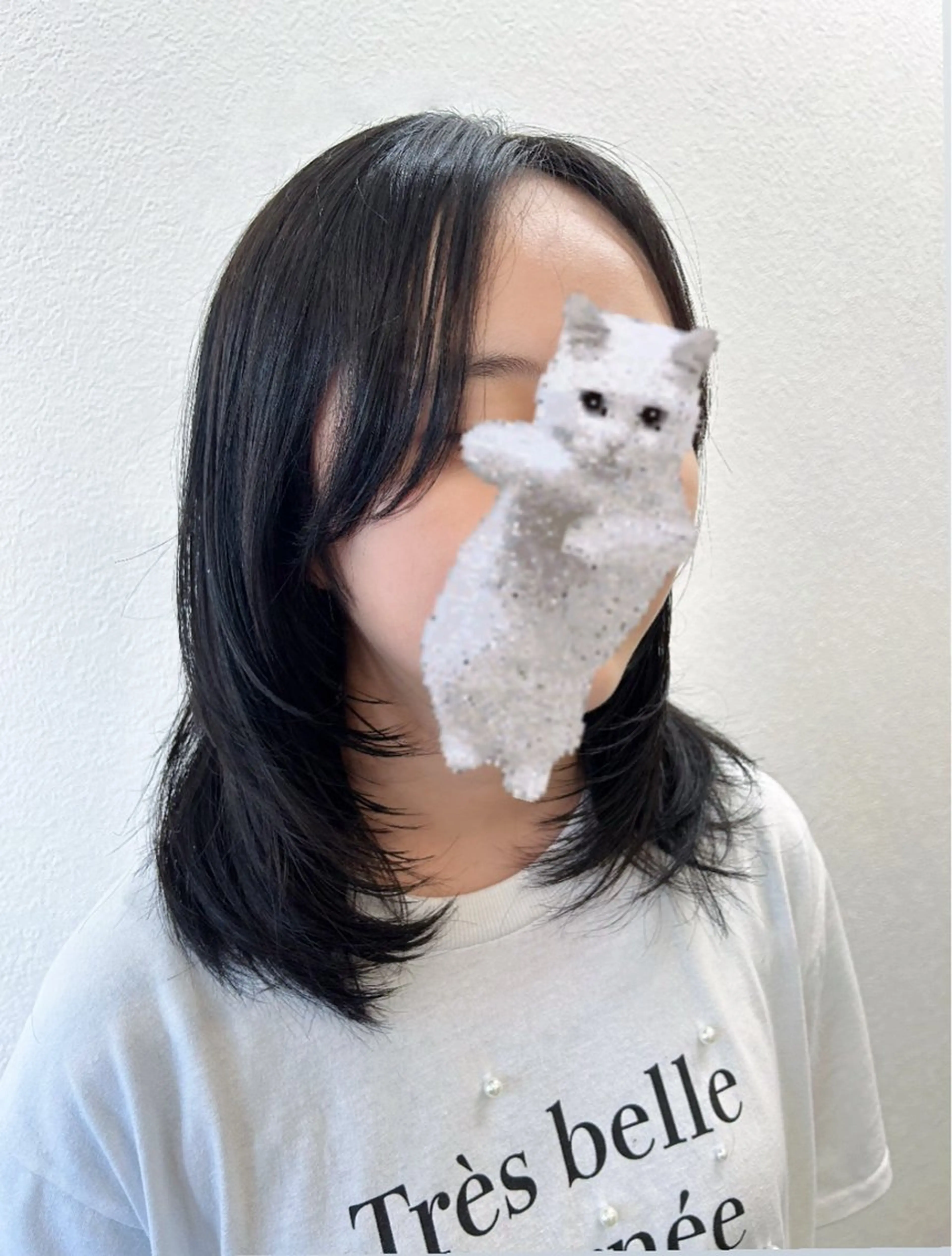 ミディアム ﾖｼﾀﾞ ﾕｶのヘアスタイル