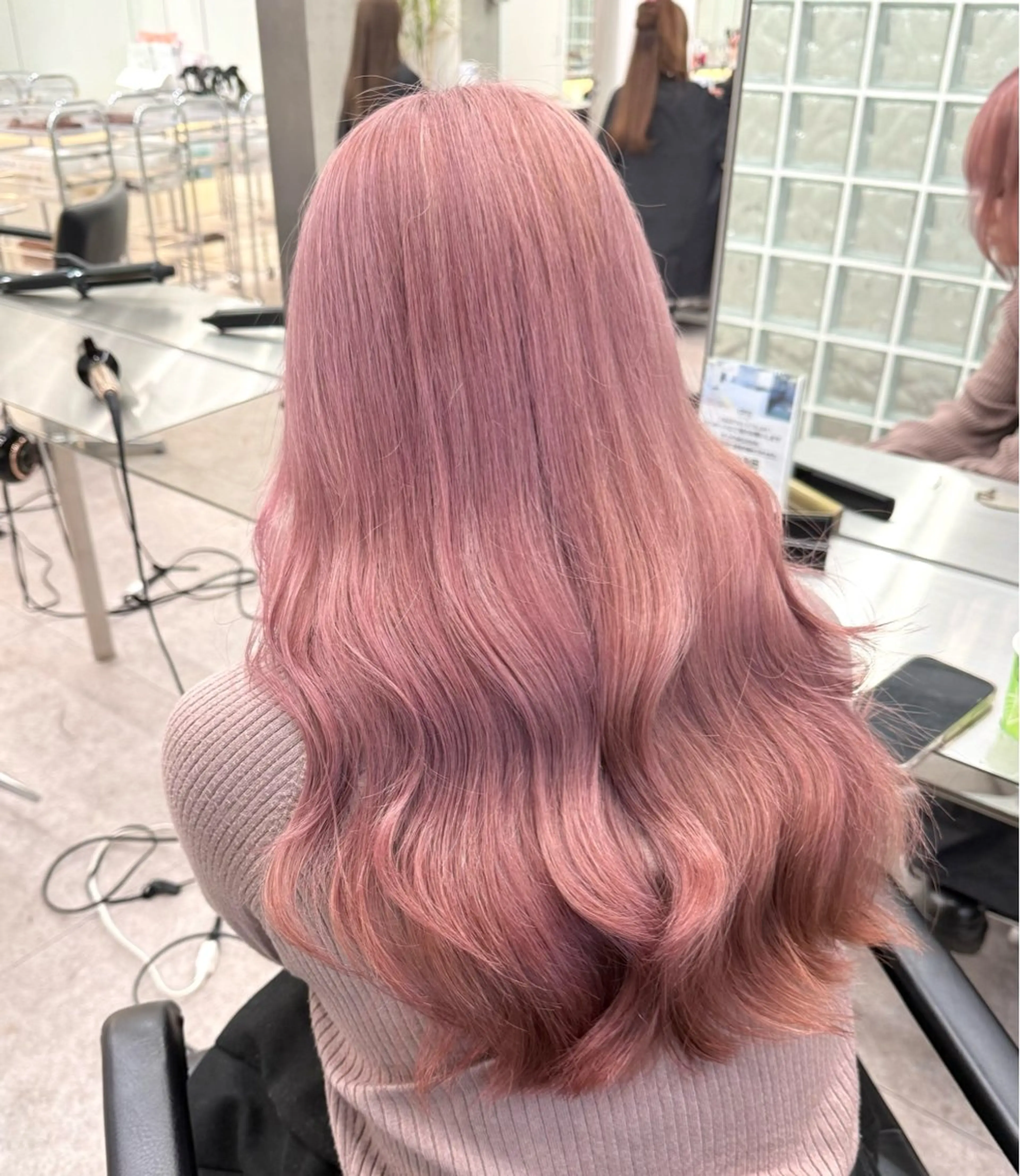 ブリーチダブルカラー❤️🔥+艶髪トリートメント✨の写真