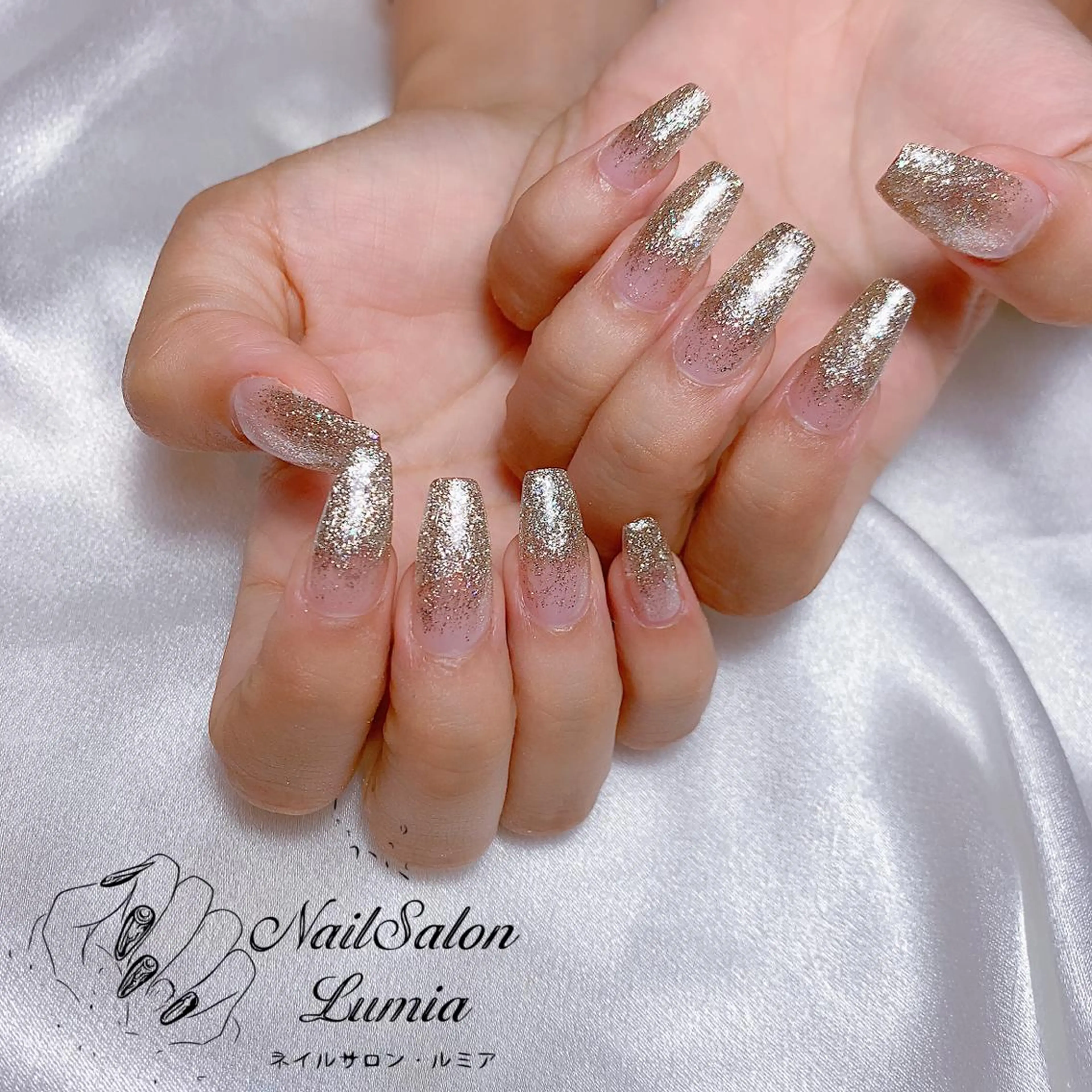 ネイル ハンドネイル ネイルサロン ルミア Lumia 店長のネイルデザイン