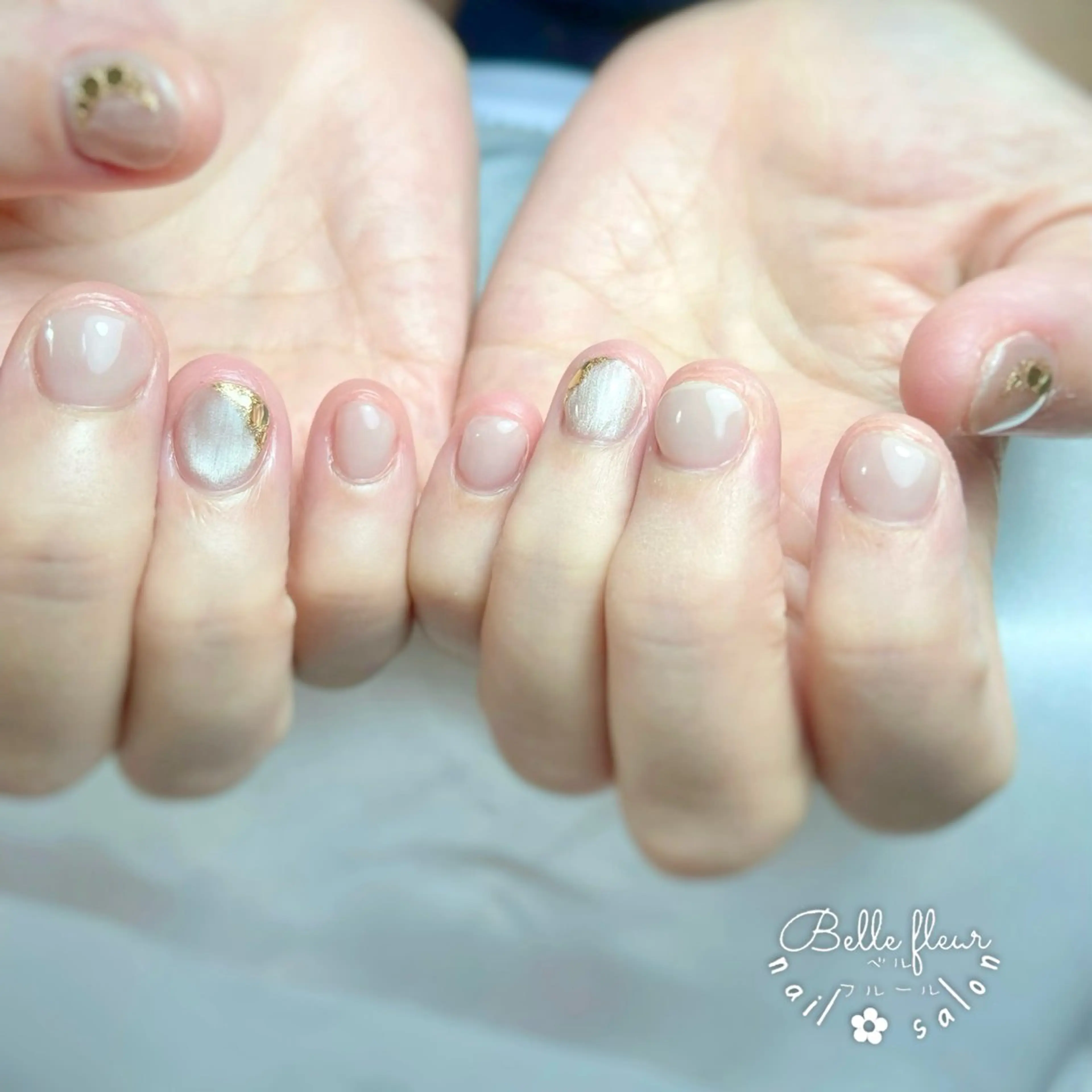 ネイル ハンドネイル ﾈｲﾙｻﾛﾝ Bellefleurのネイルデザイン