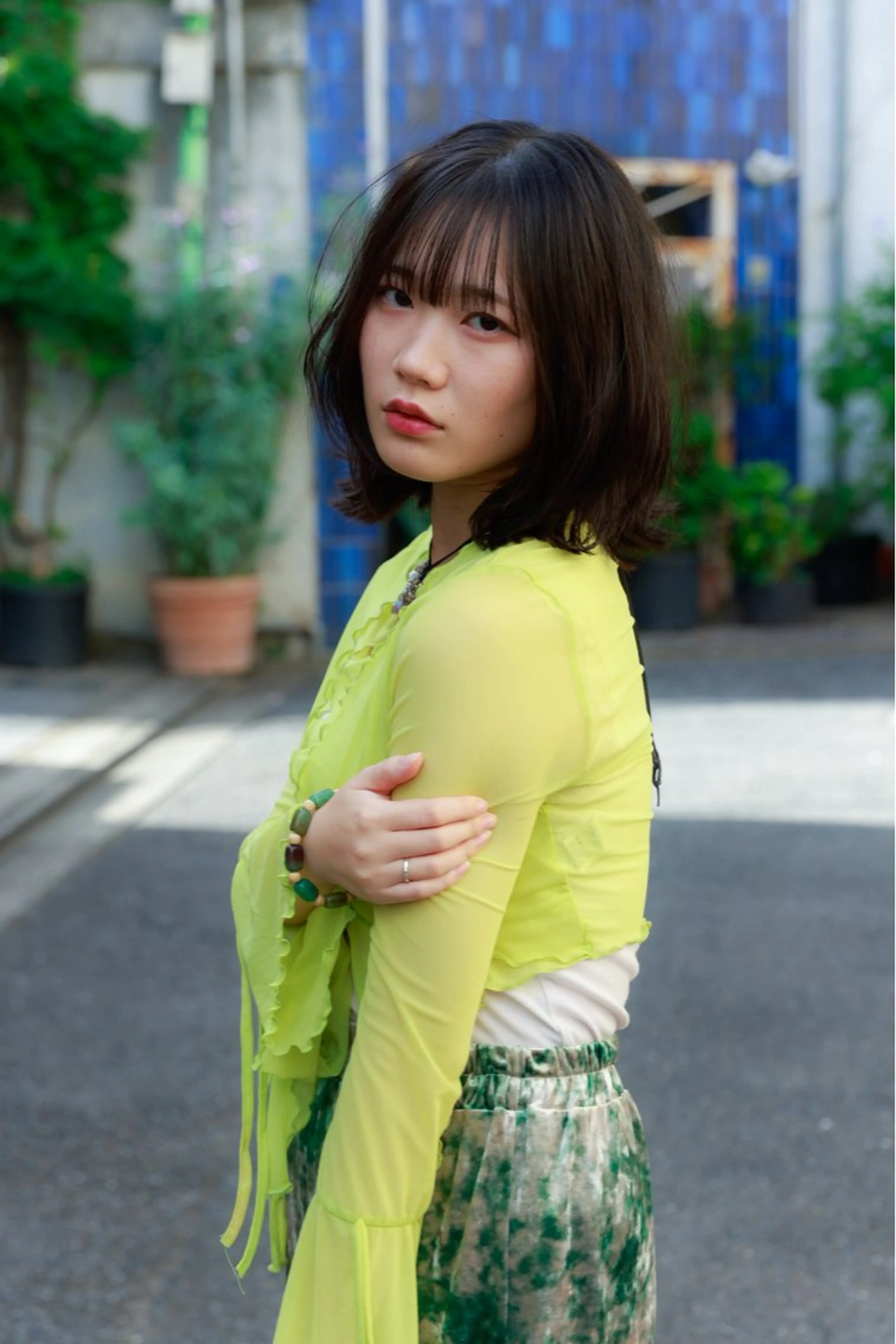 ミディアム カラー カット ヘアカラー トリートメント ウルフレイヤー エクステ/kokiのヘアスタイル