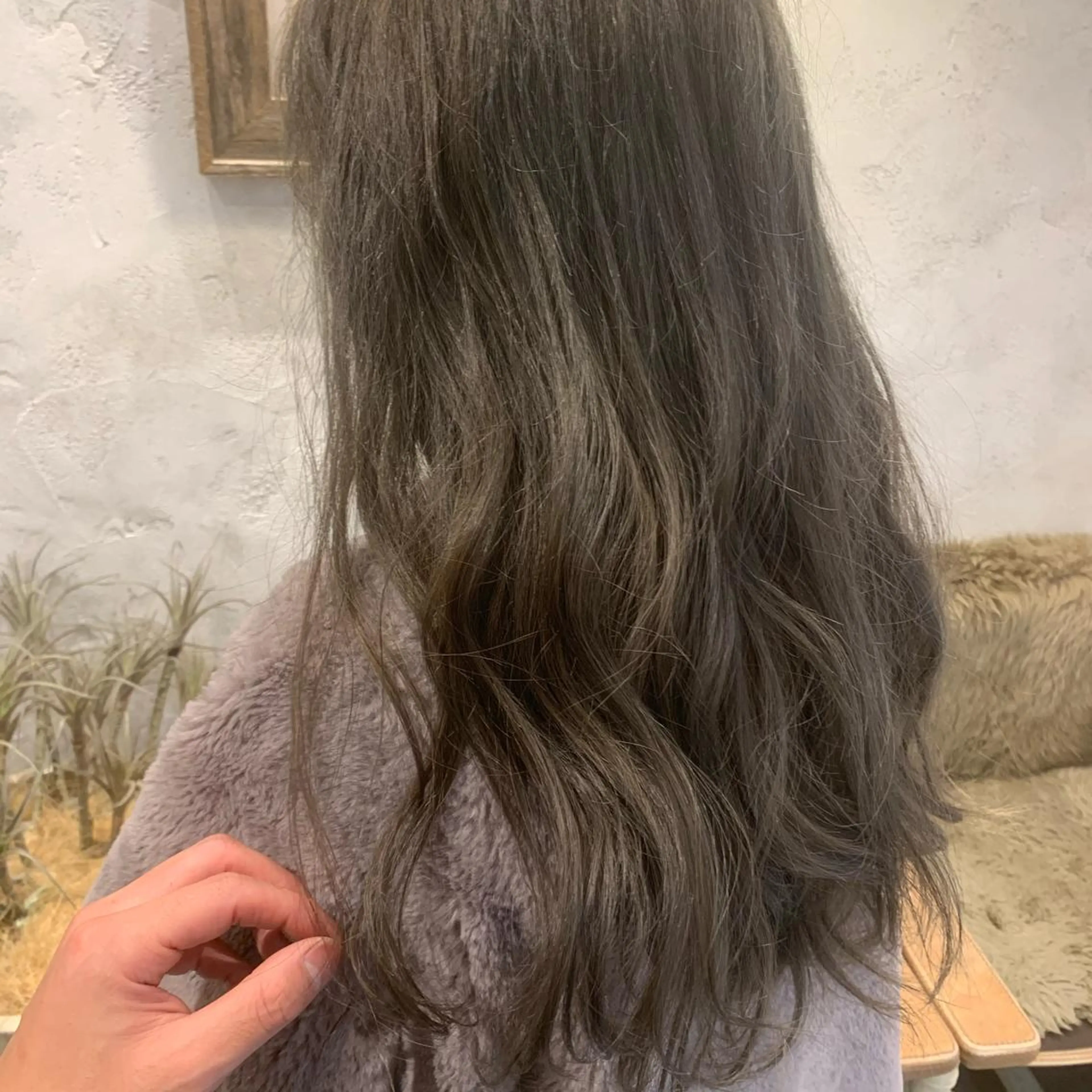 セミロング カラー パーマ ヘアアレンジ カット 縮毛矯正 トリートメント 🟤TAP🟤 木曳野　金沢店のヘアスタイル