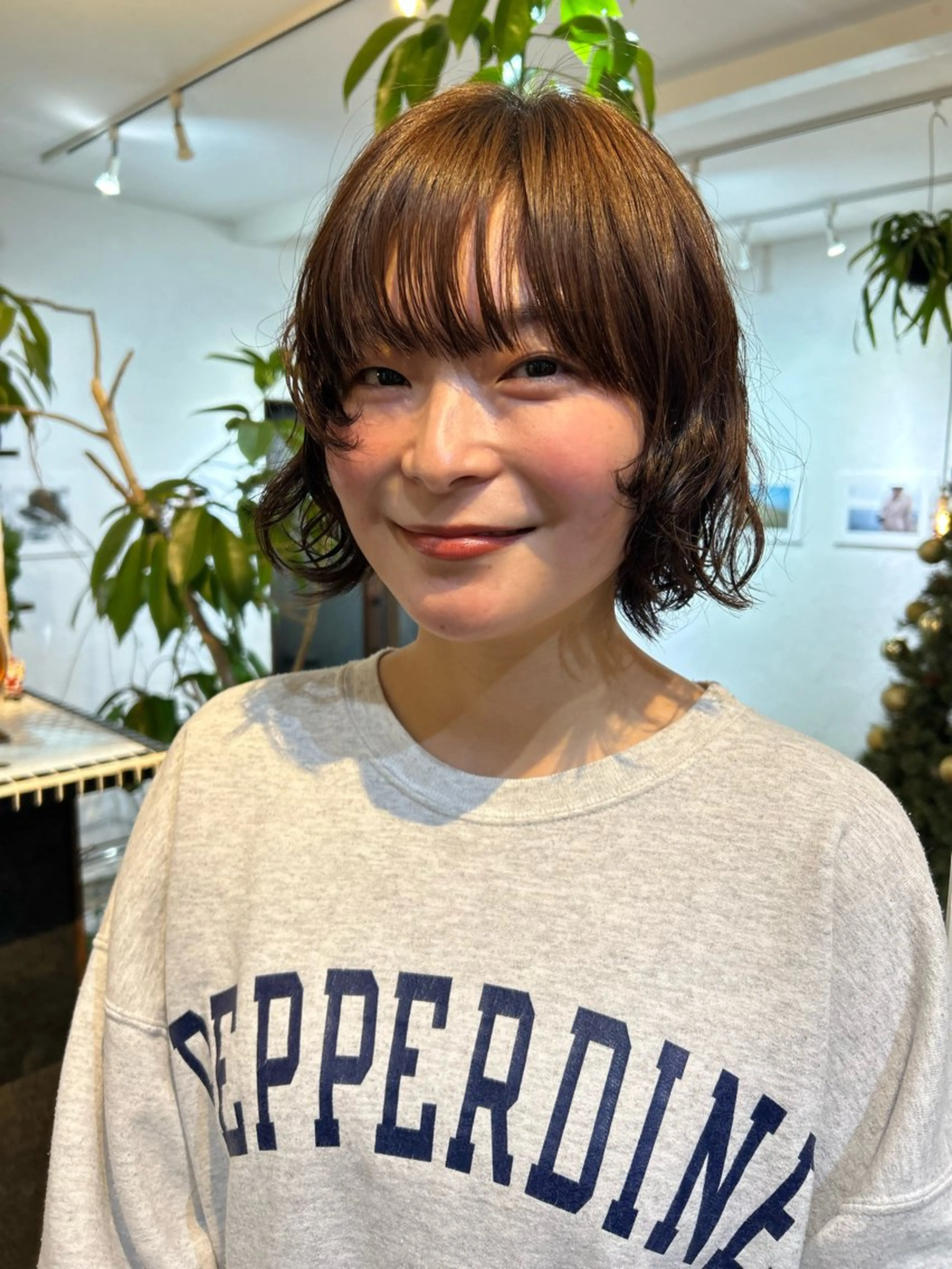 ショート カット パーマ トリートメント MOMOKA💫 YARD【学芸大学】のヘアスタイル