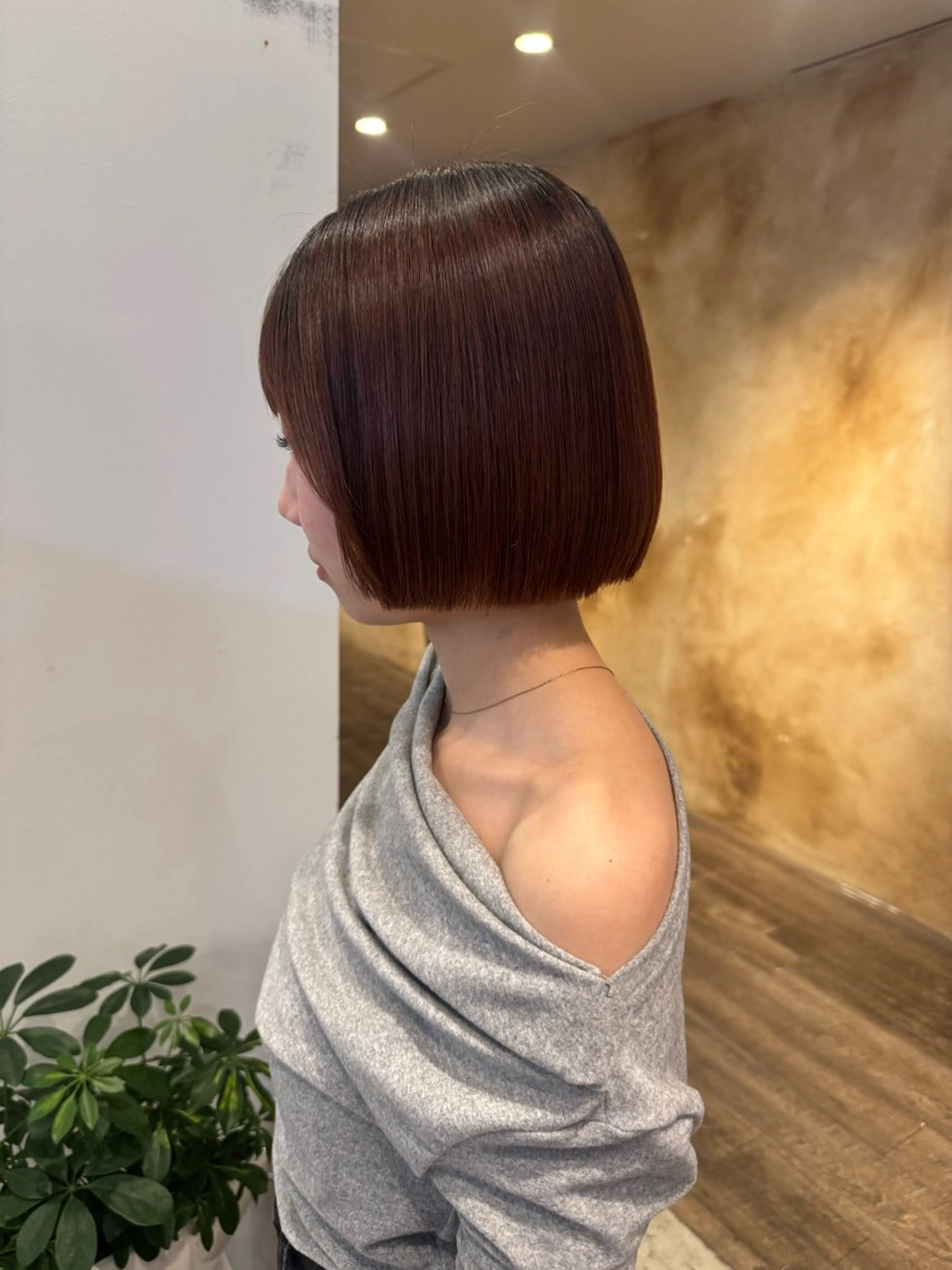 ショート 縮毛矯正 lot Karen / 心斎橋のヘアスタイル