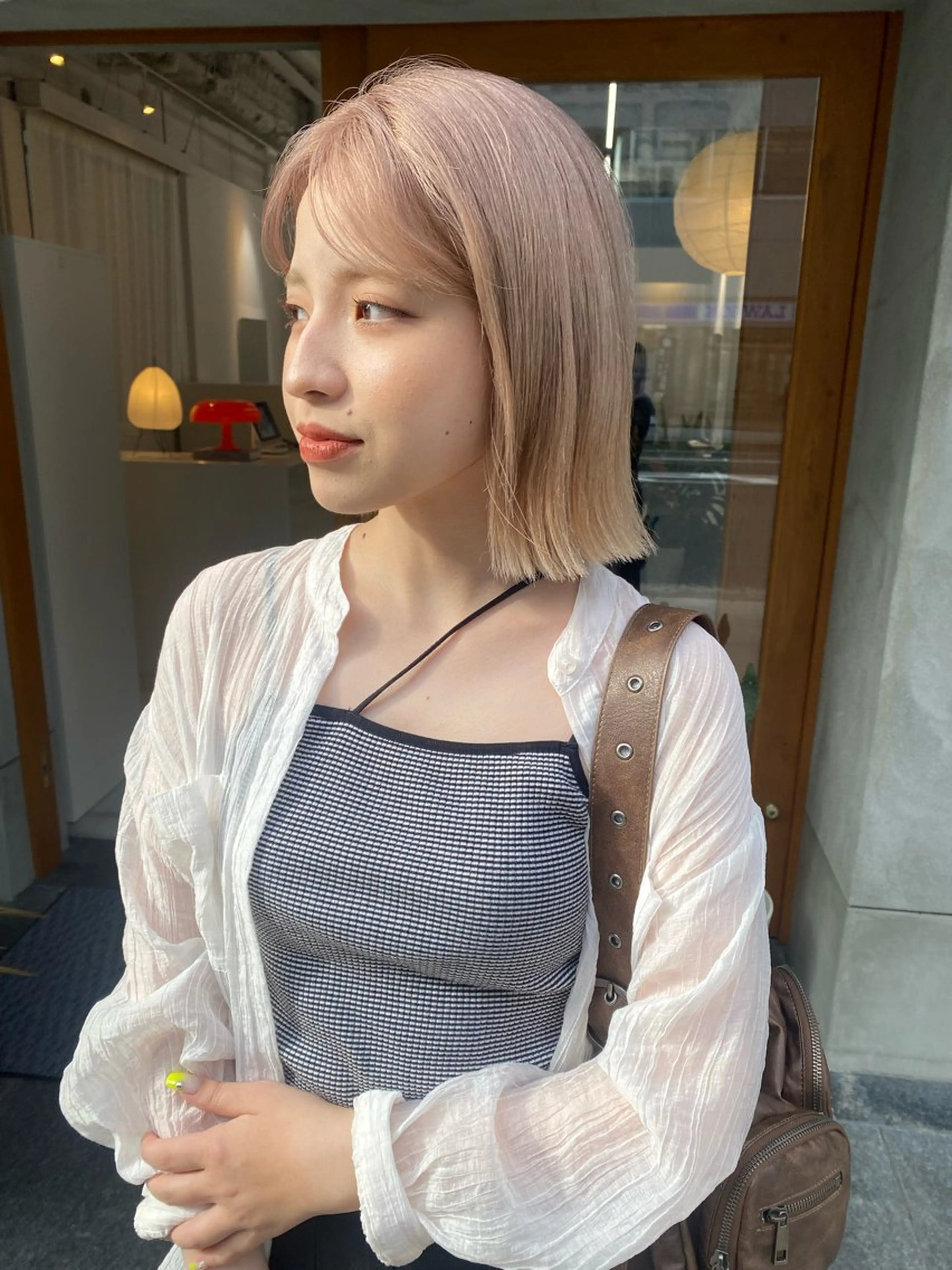 ショート カラー カット ヘアカラー givet所属・心斎橋/デザインカラ ー/海外風/ナツミのヘアスタイル