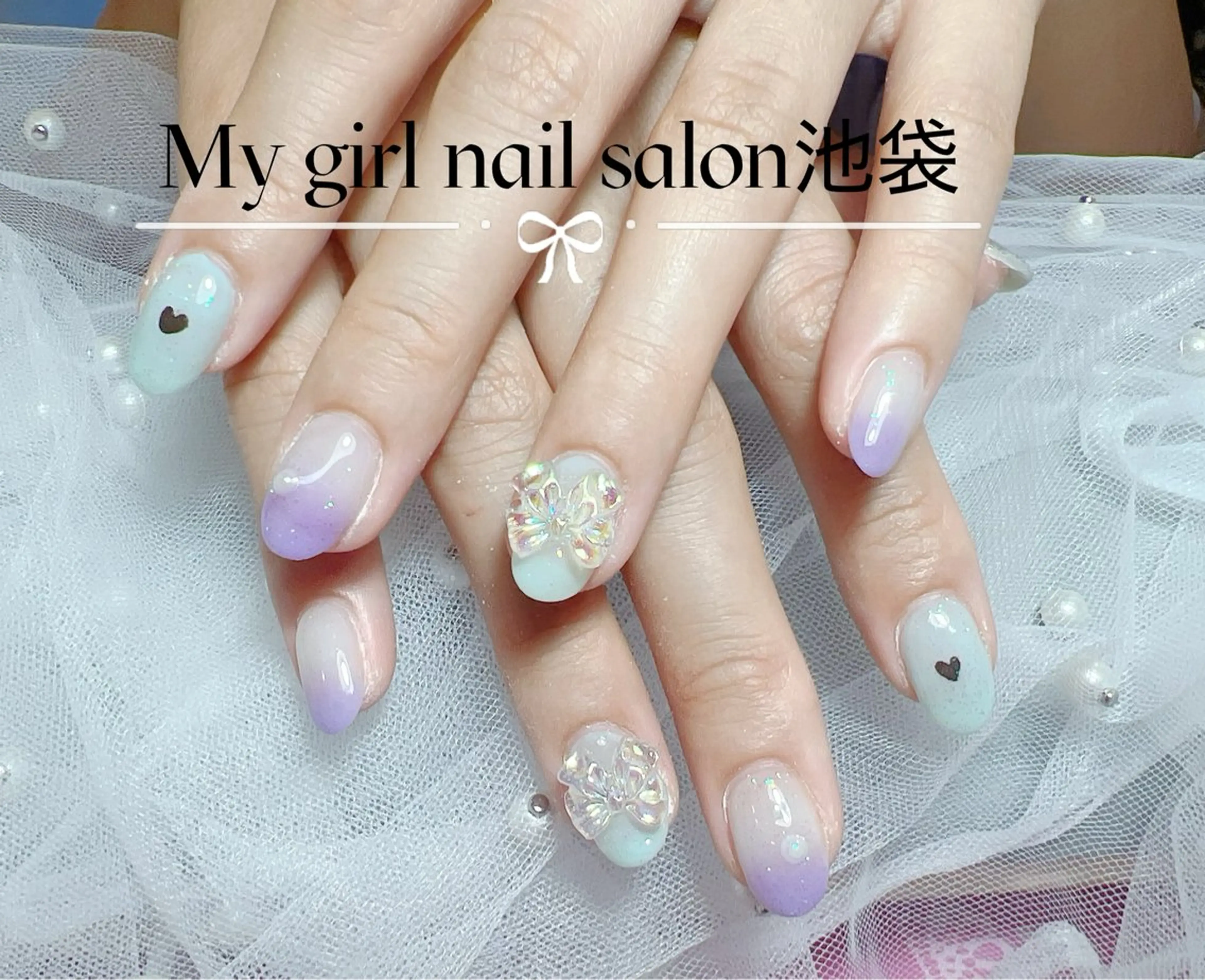 ネイル シンプルネイル My Girl nailsalonのネイルデザイン