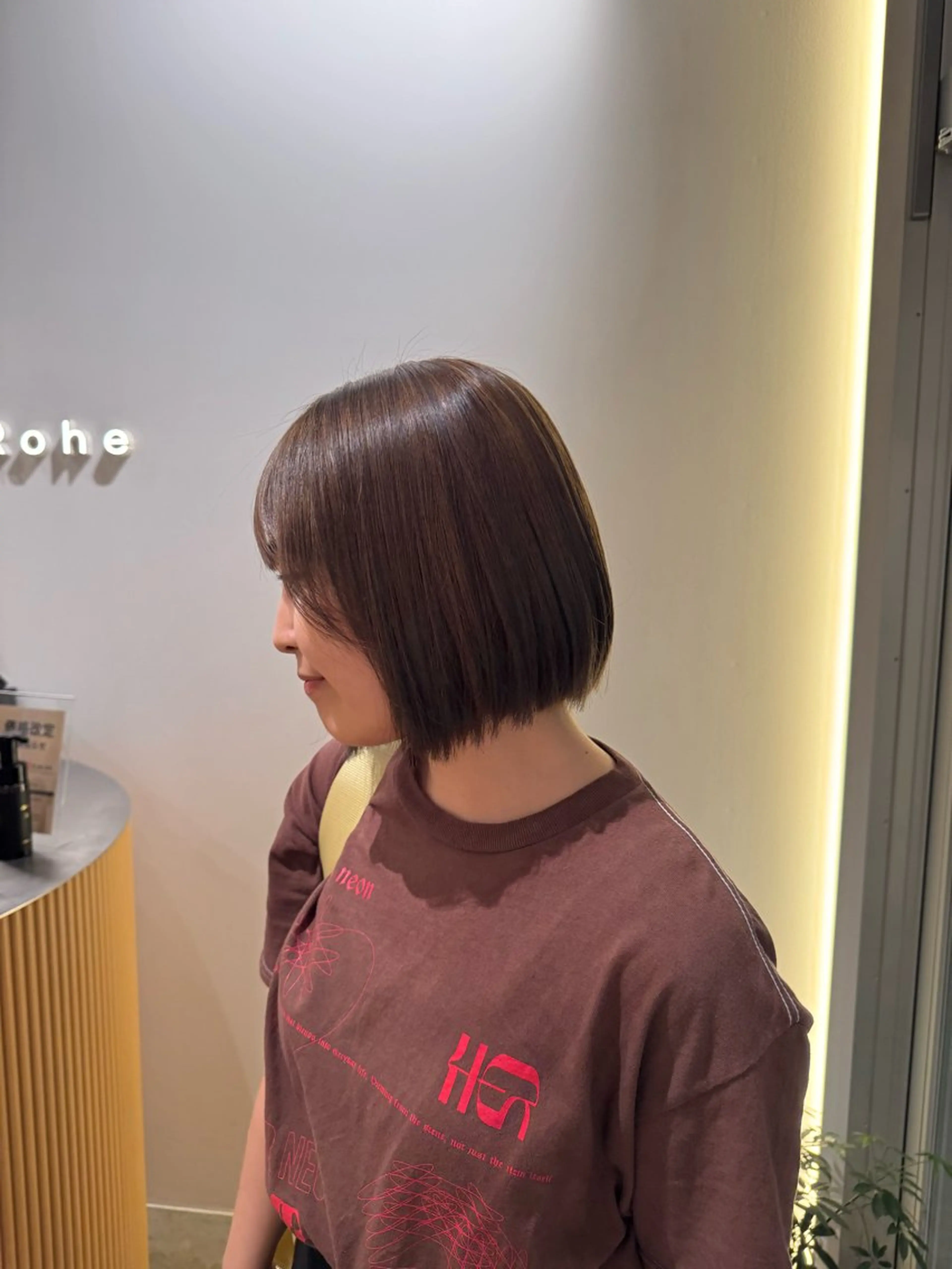 ミディアム ヘアカラー Karin/ブリーチ ・ハイトーンのヘアスタイル