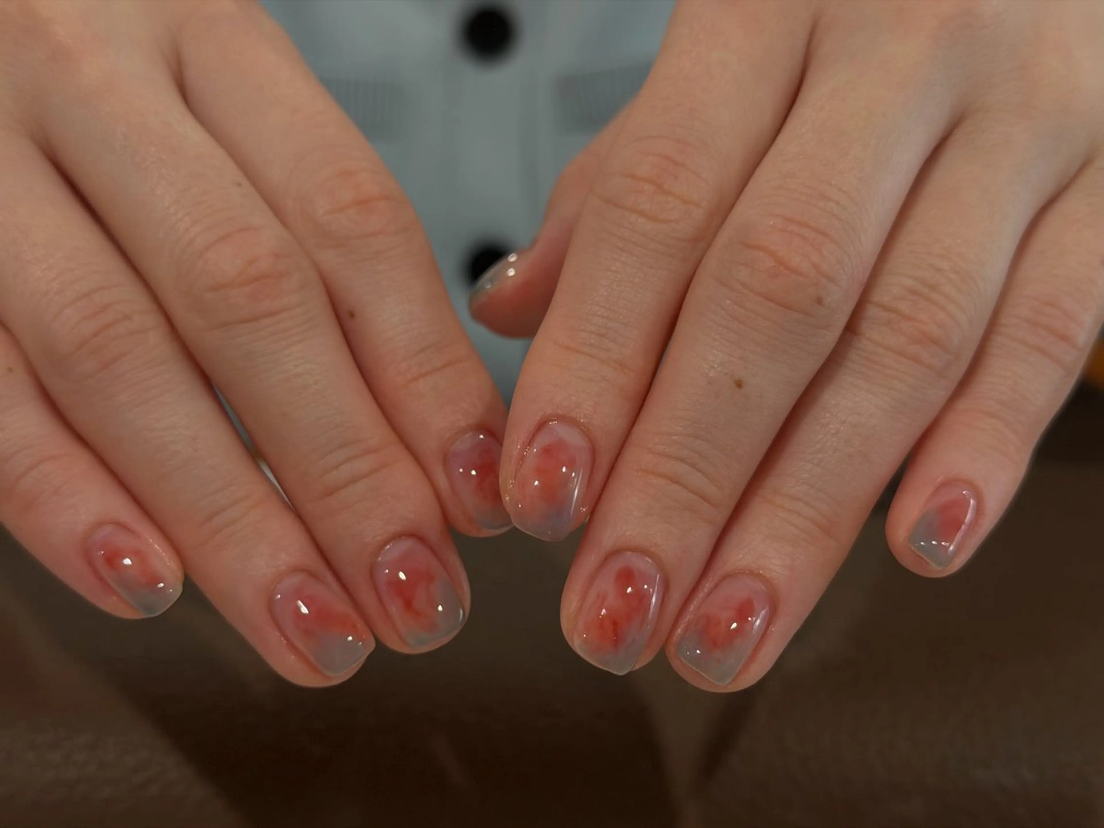 ネイル ニュアンスネイル シンプルネイル ハンドネイル ANOVA所属・ANOVA アノヴァのネイルデザイン