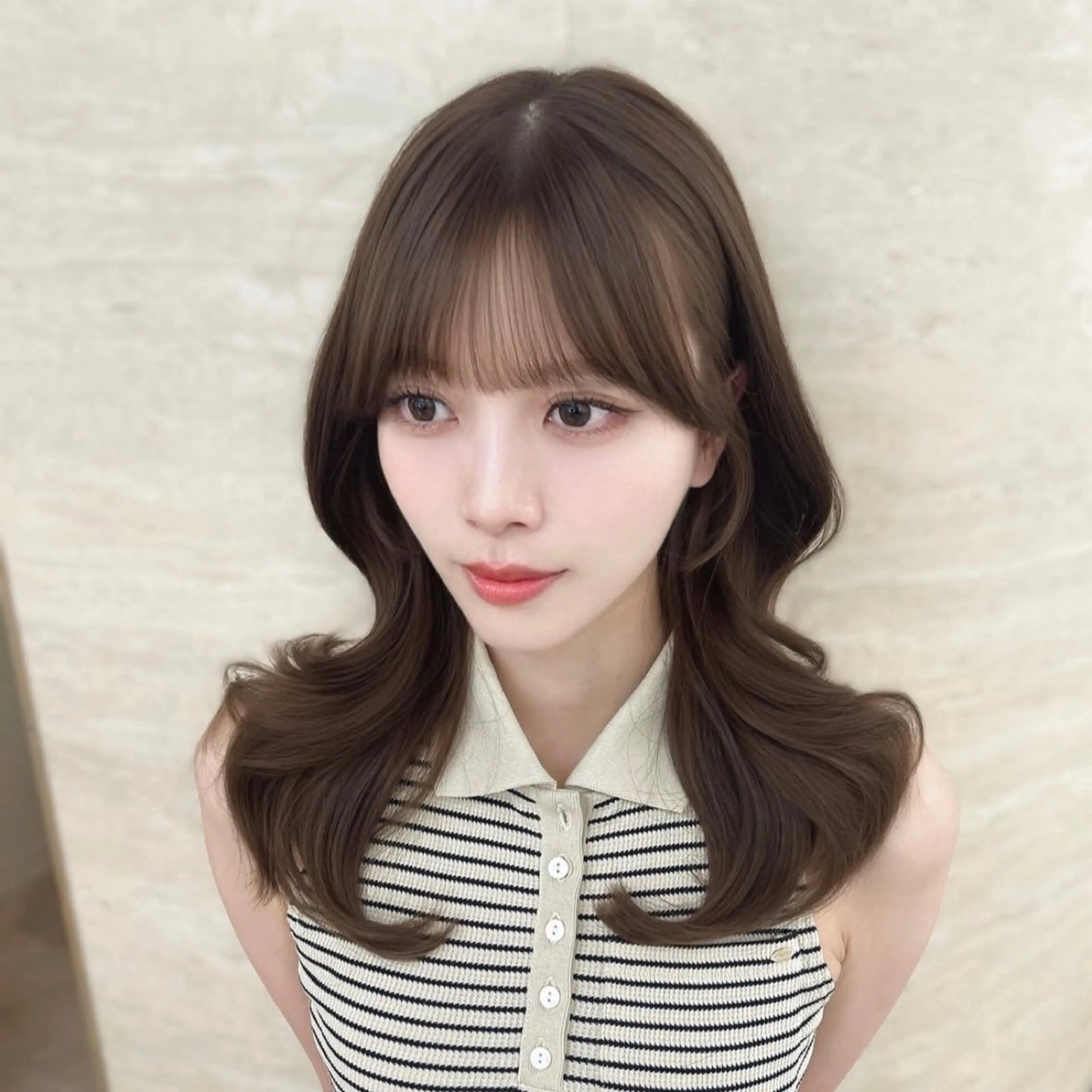 セミロング カラー カット ヘアカラー GO TODAY 原宿本店所属・🎁曲がる縮毛矯正 /DAIKIのヘアスタイル