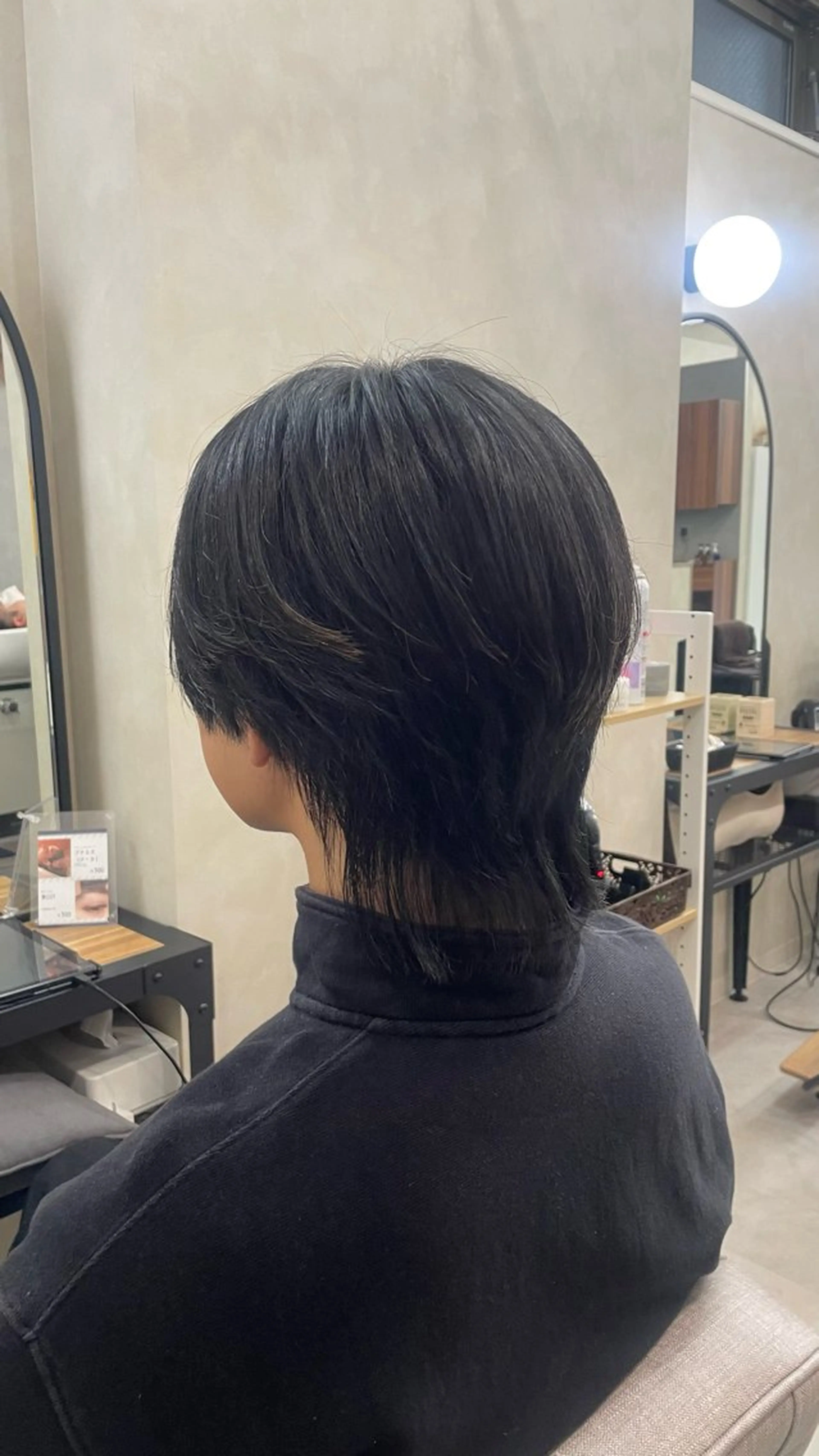 ショート メンズ マッシュウルフ マッシュ メンズウルフカット ウルフカット ルリアン所属・スタイリスト 🌸Manami🌸のヘアスタイル