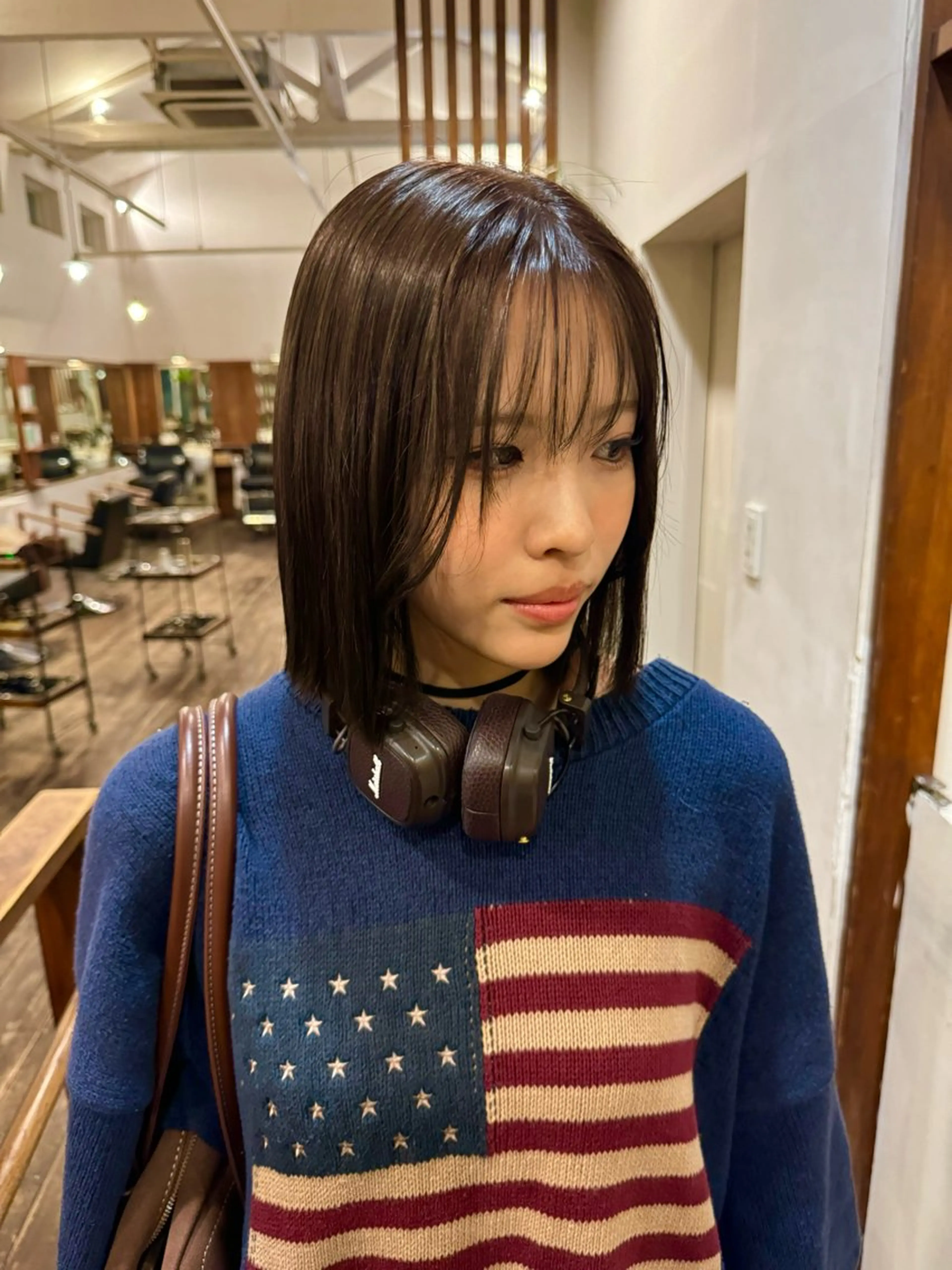 カラー MOK大阪梅田店 Asahiのヘアスタイル