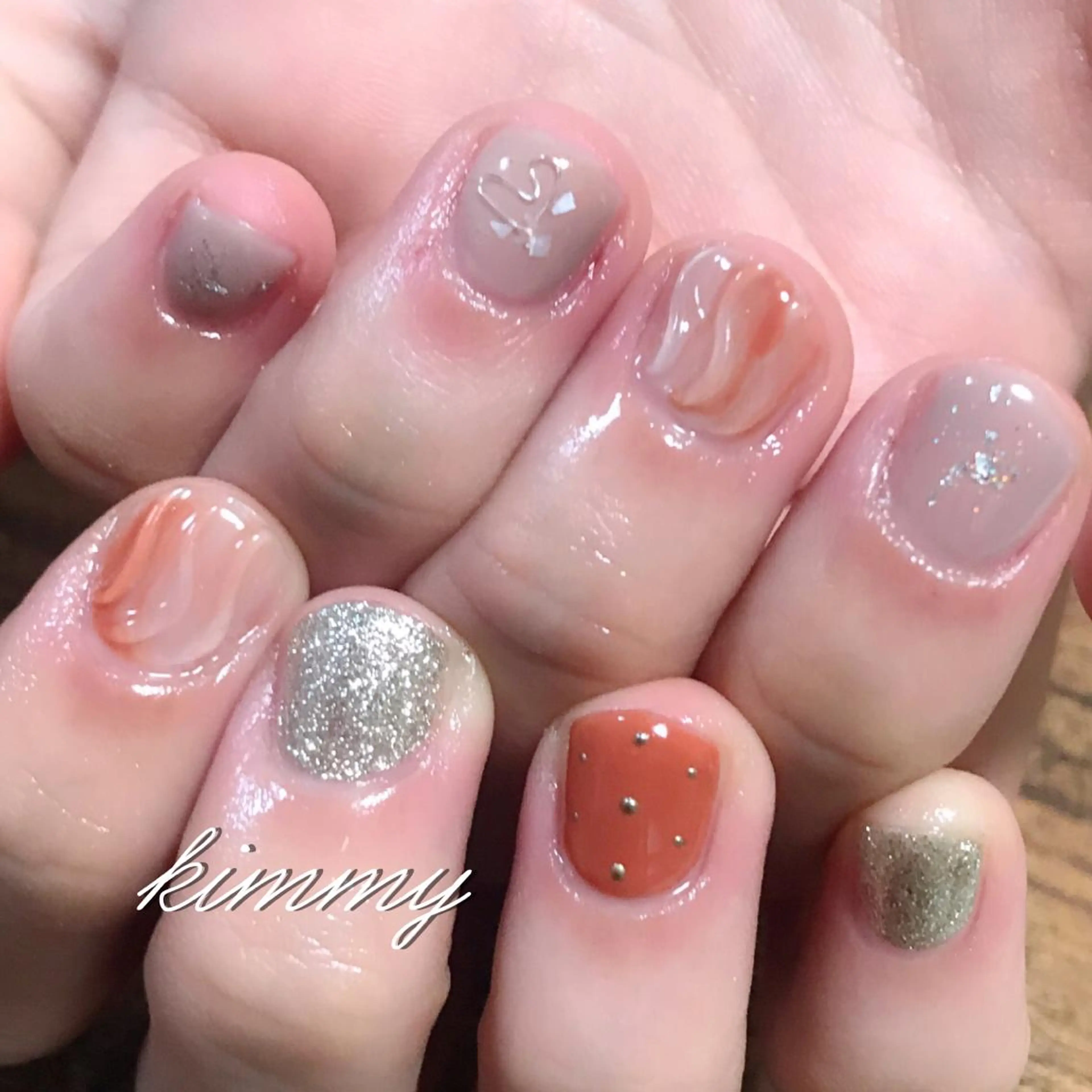 ネイル ハンドネイル kimmy nailsのネイルデザイン