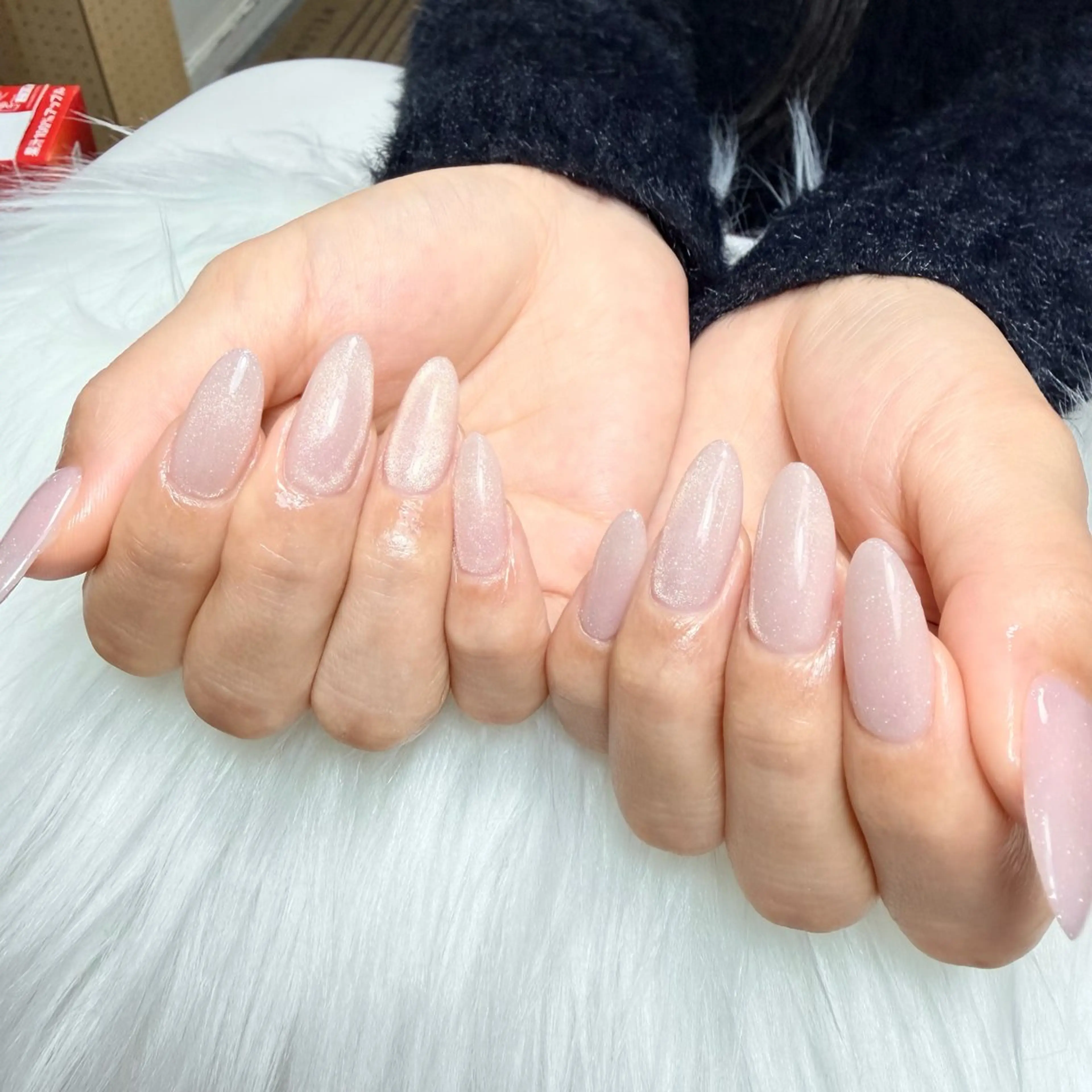 ネイル ジェルネイル ロングネイル ニュアンスネイル ワンカラーネイル シンプルネイル Kora Nailのネイルデザイン
