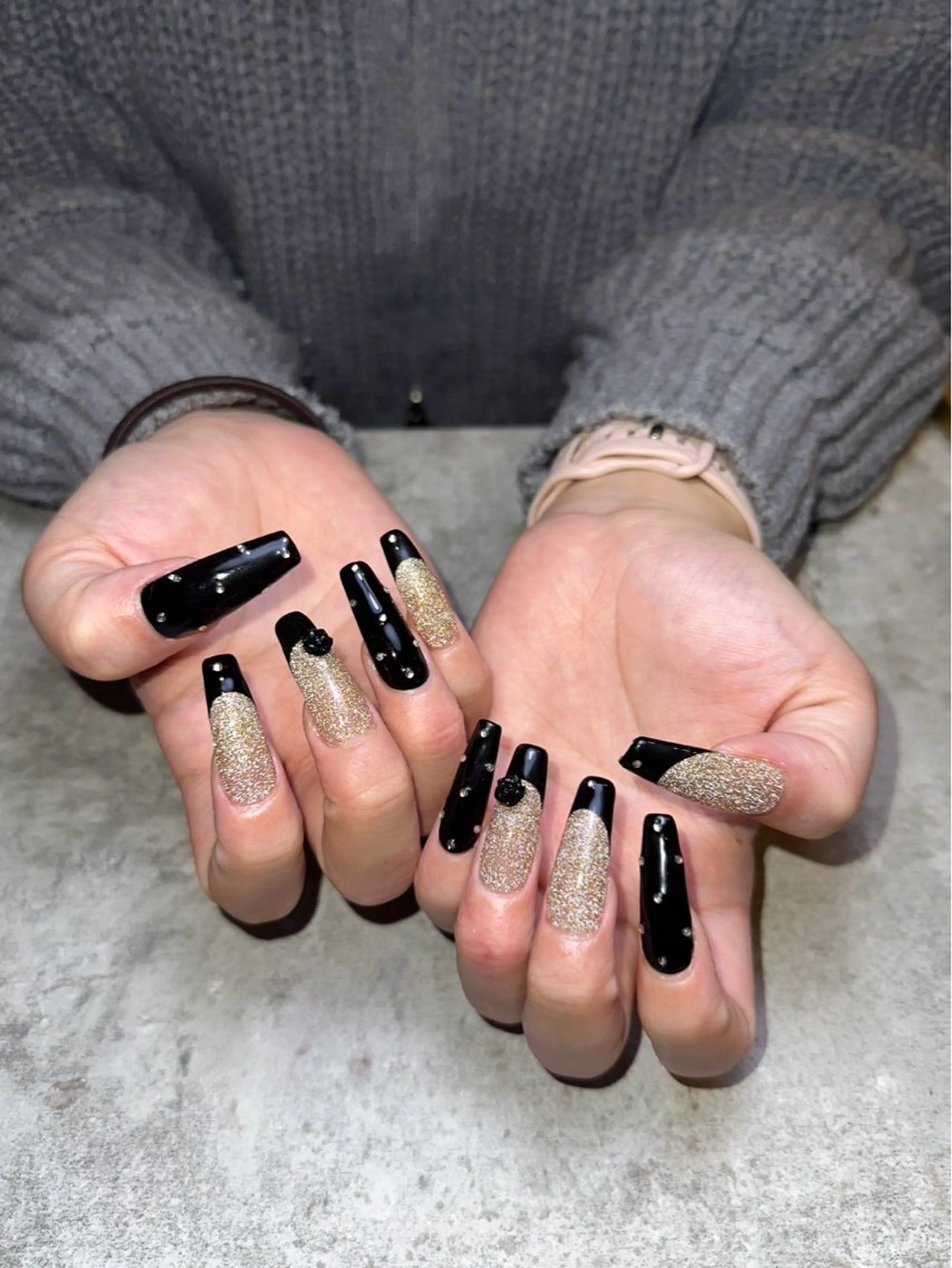 ネイル アートネイル nailsalonR所属・risa .のネイルデザイン