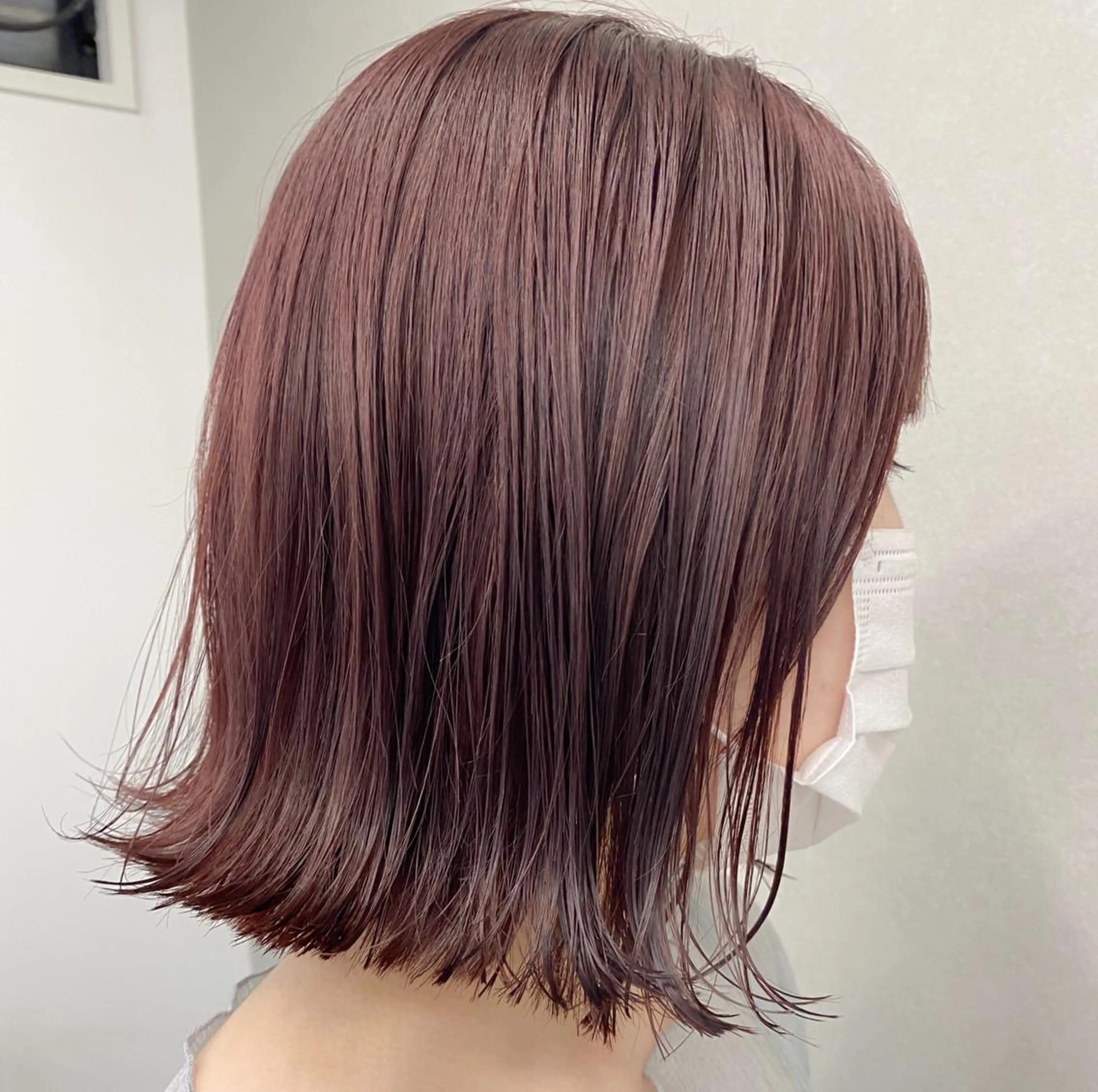 カラー ミディアム ラベンダーカラー ラベンダーピンク ピンクカラー ヘアカラー トリートメント 透明感🪽艶カラー☆ 伊東 楓のヘアスタイル