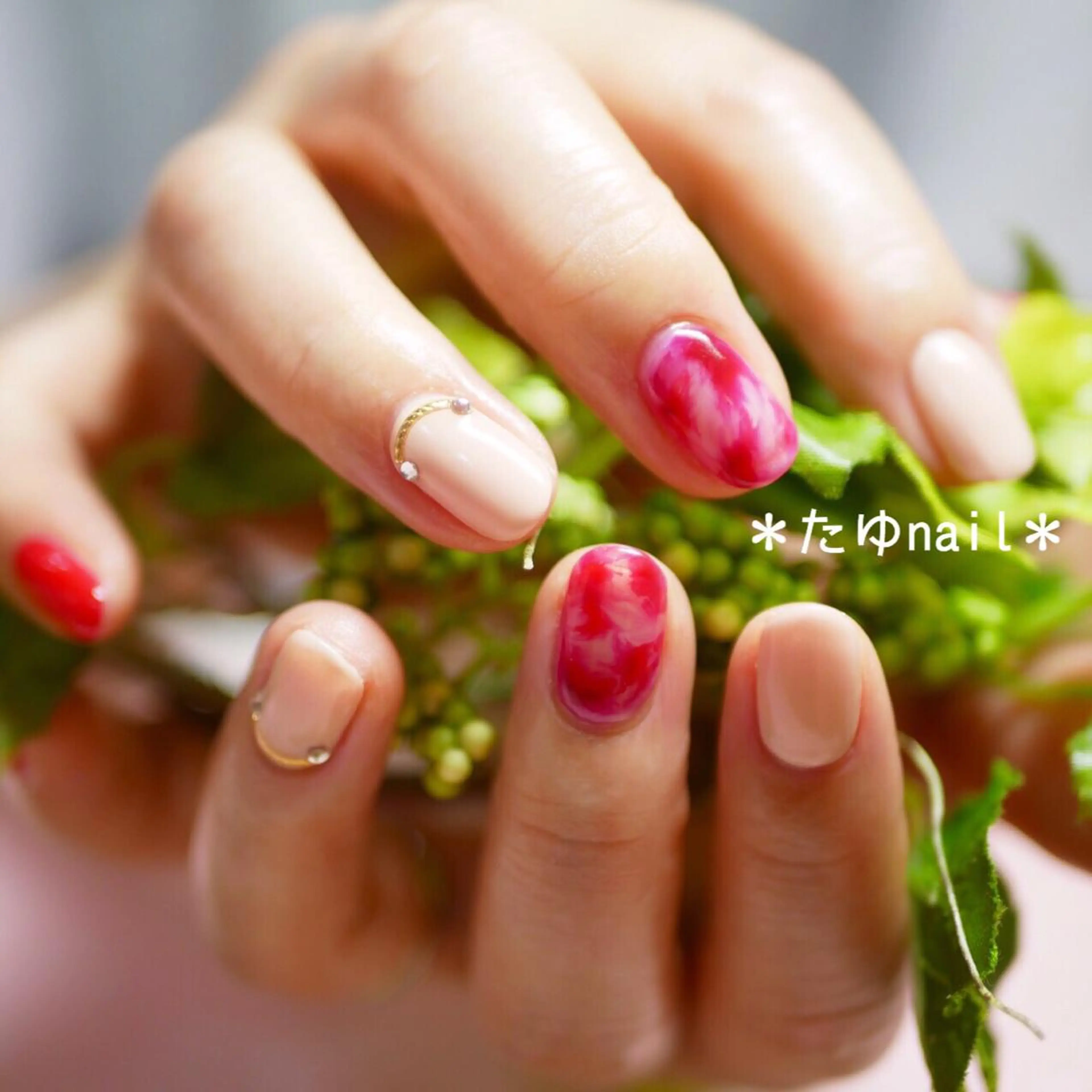 ネイル ネイルサロン・ネイルスクール たゆnail所属・ネイルサロン 【たゆnail】のネイルデザイン