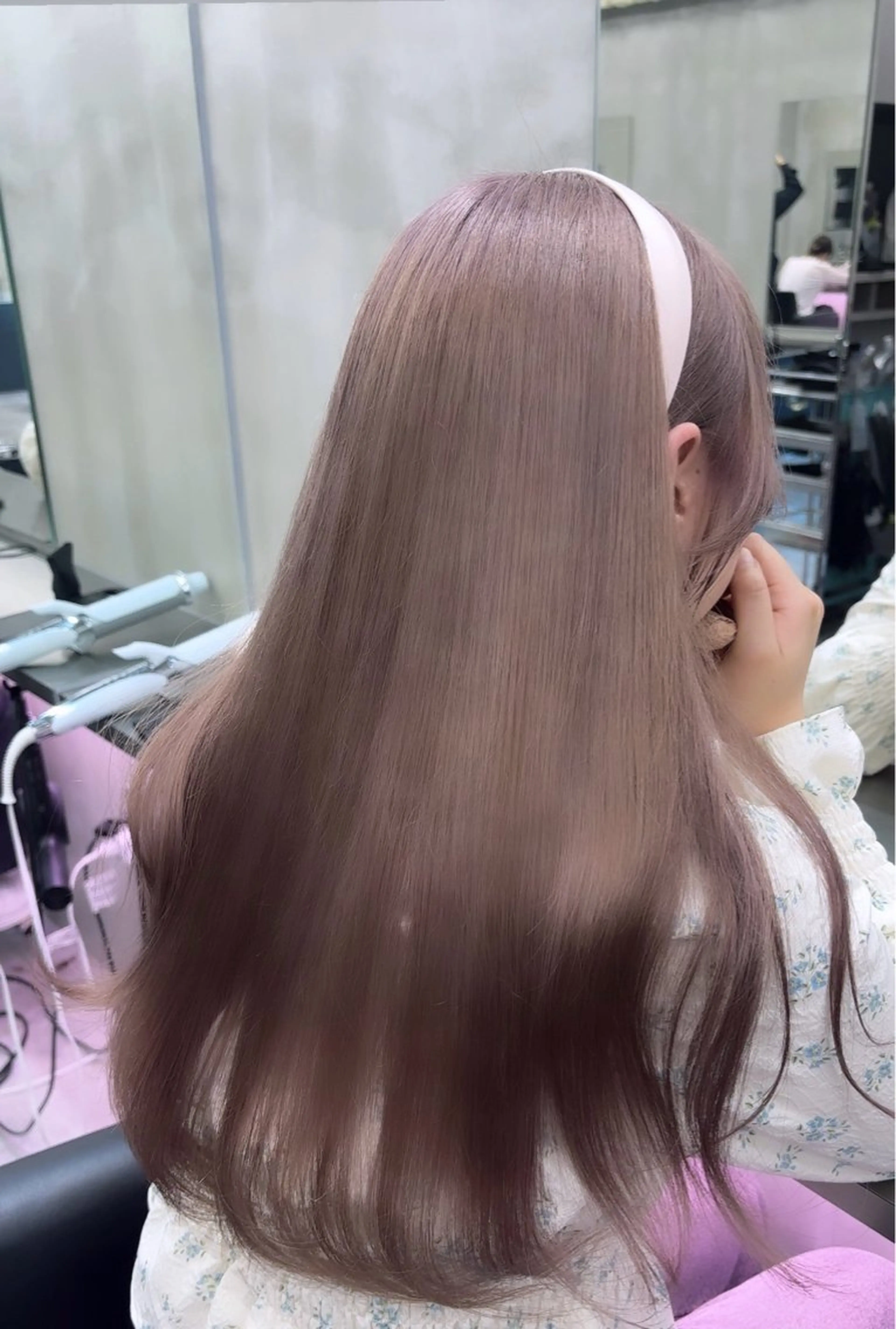 ロング カラー ヘアアレンジ 透明感カラー the path sora♡のヘアスタイル