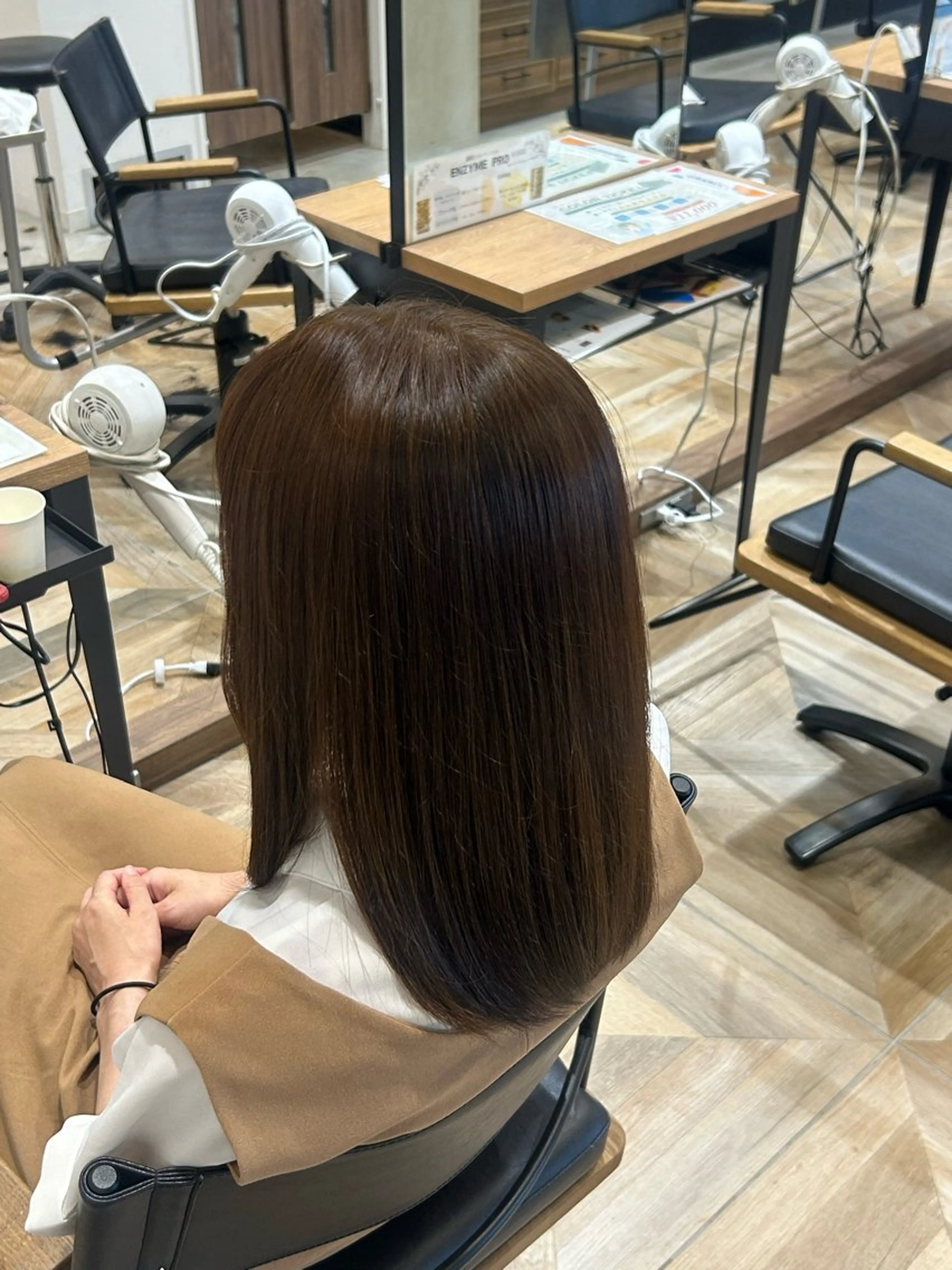 カラー 🫧ナナ_ 髪質改善_カラー🍑のヘアスタイル