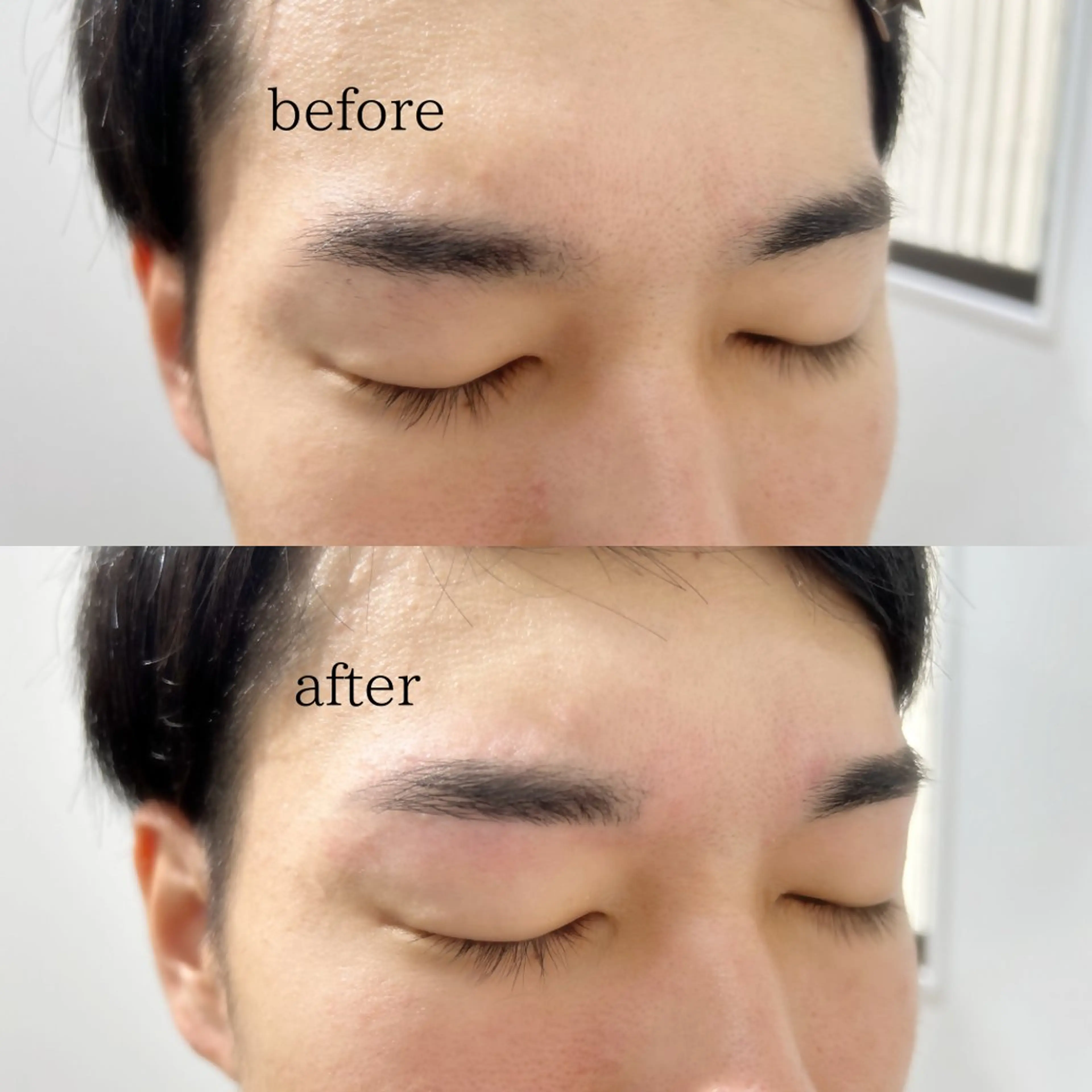 メンズ アイブロウ メンズアイブロウ 眉毛ワックス脱毛 ワックス脱毛 CHELSEA  梅田所属・OKADA/メンズ /カット/眉/縮毛のヘアスタイル