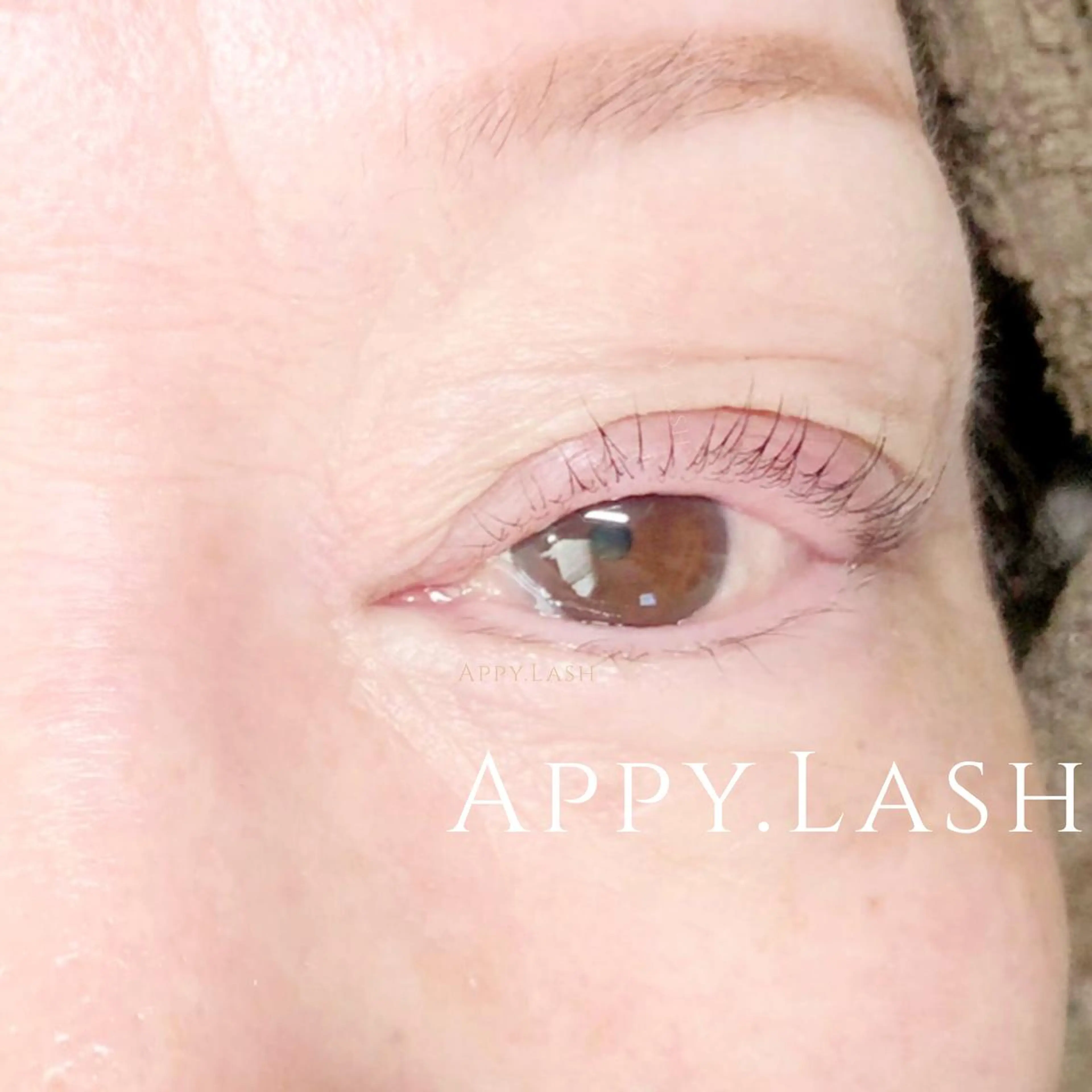 マツエク・マツパ フラットラッシュ パリジェンヌラッシュリフト まつげパーマ 一重×まつ毛パーマ まつげと眉の専門店 Appy.Lashのマツエク・マツパデザイン