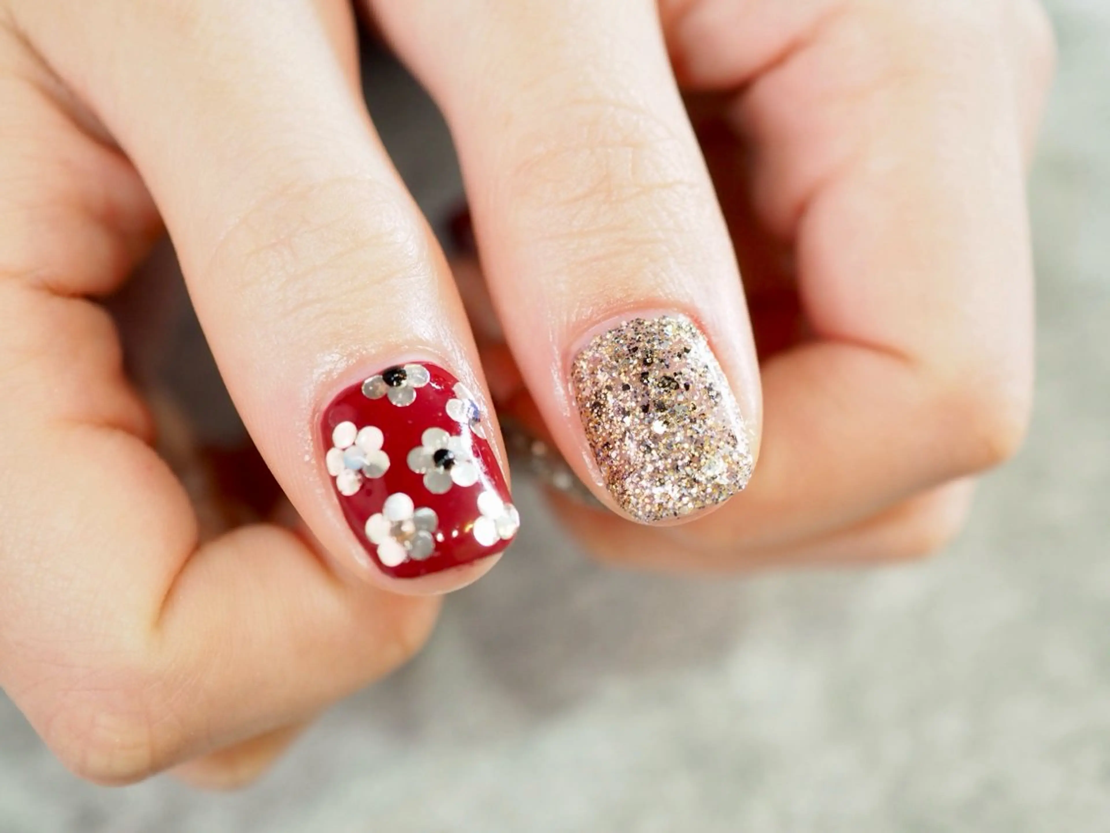 ネイル ラメ(グリッター) glaNje shioriのネイルデザイン