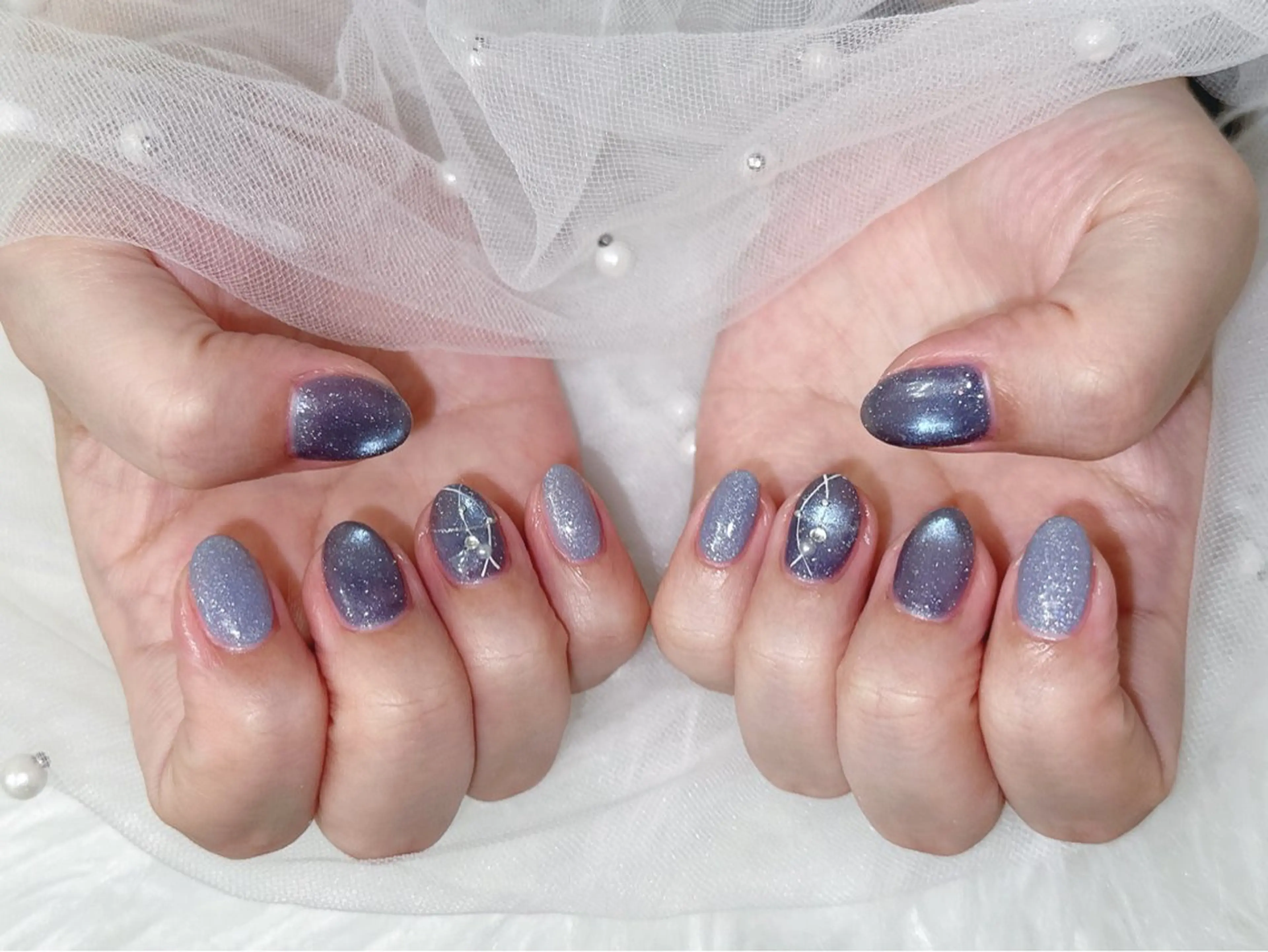ネイル ハンドネイル 【Eclat ｴｸﾗ】nail＆beauty所属・Eclat〔ｴｸﾗ〕 MOEKA𝜗𝜚*のネイルデザイン