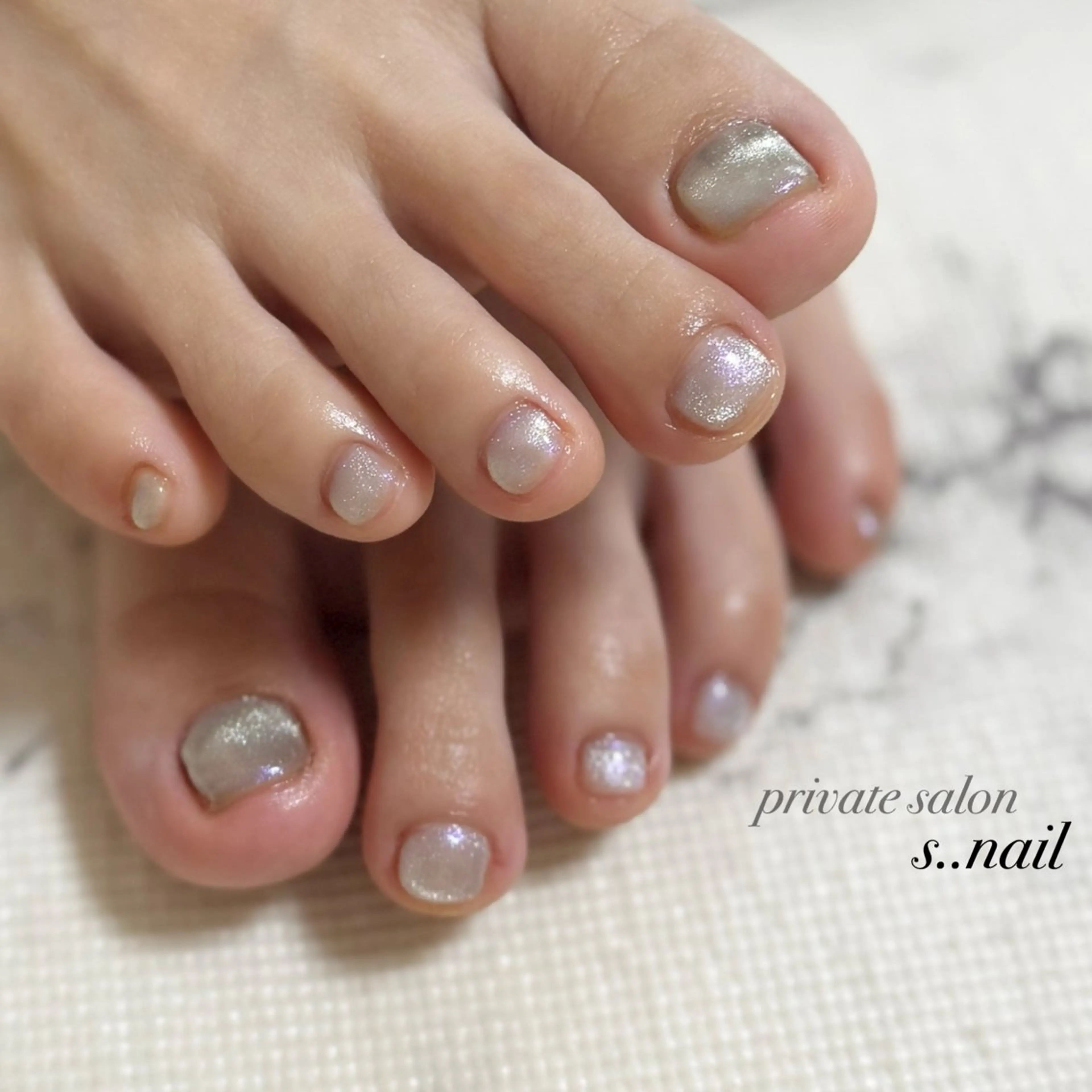 ネイル マグネットネイル ハンドネイル フットネイル s..nail / MORITAのネイルデザイン