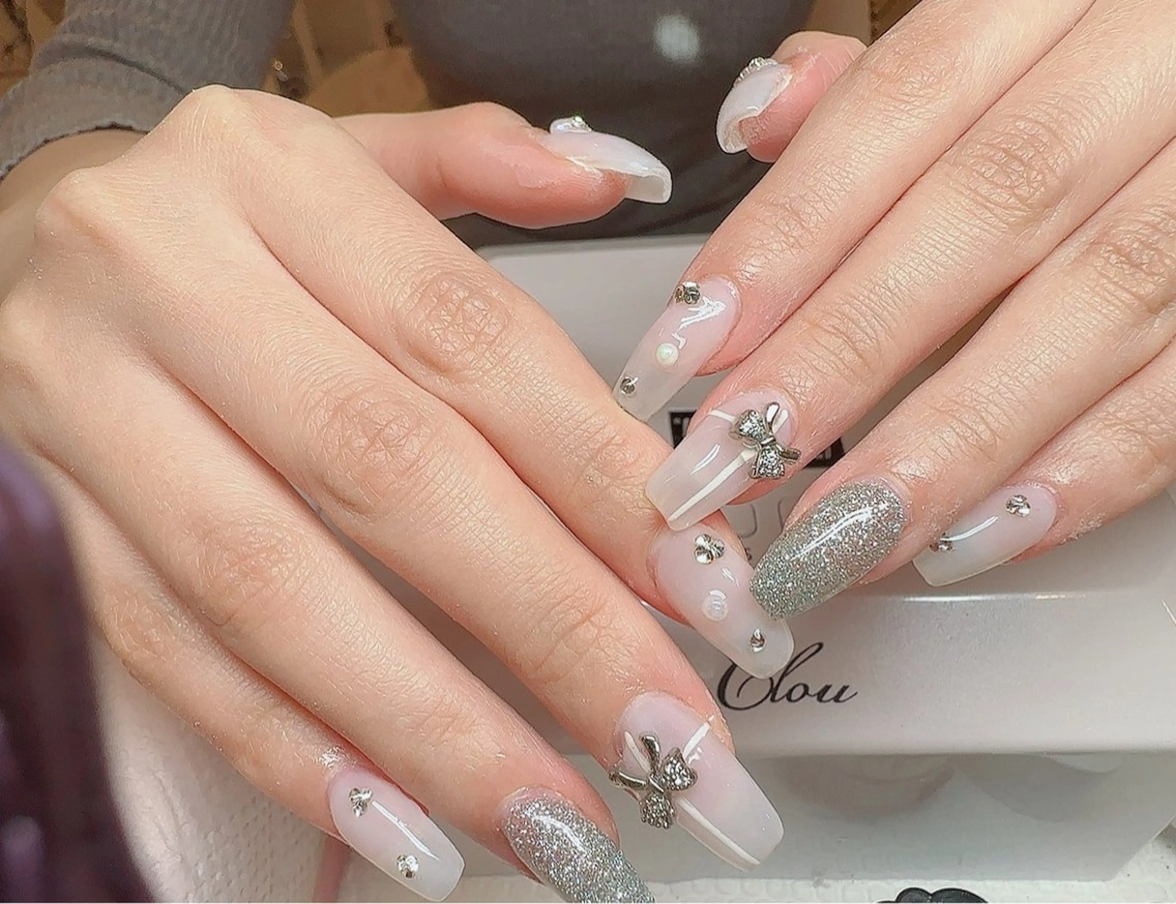 ネイル スカルプネイル Le'a シズカのネイルデザイン