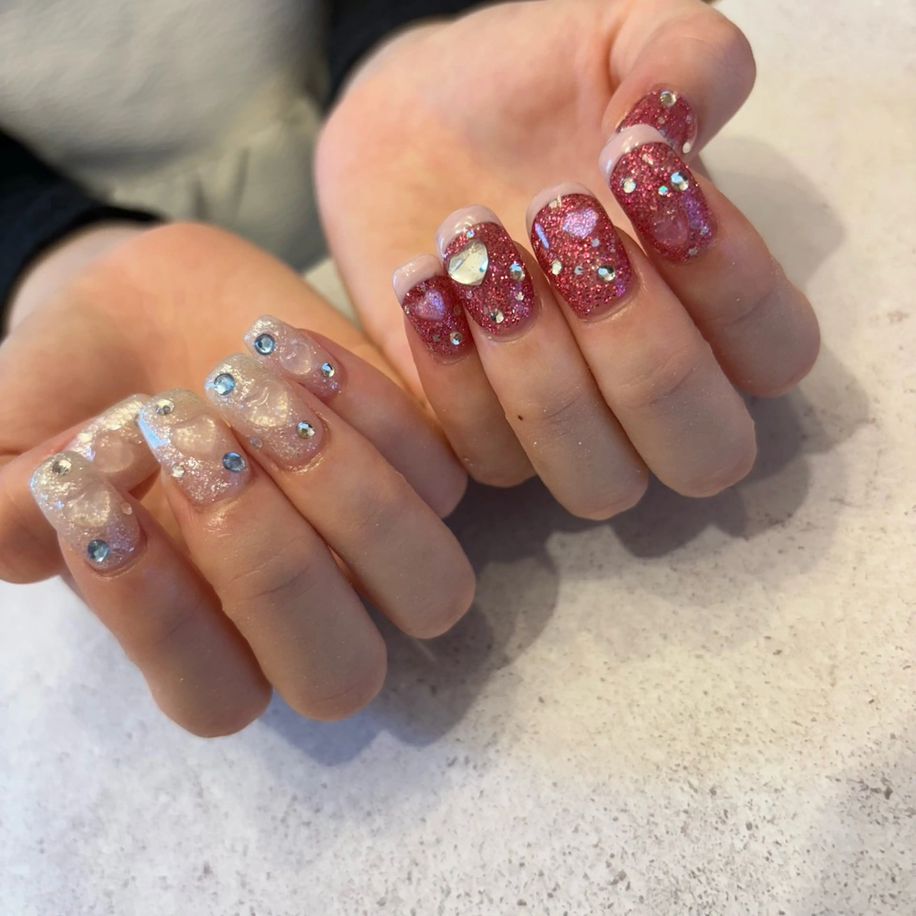 ネイル ハンドネイル Sea  nail by emaのネイルデザイン