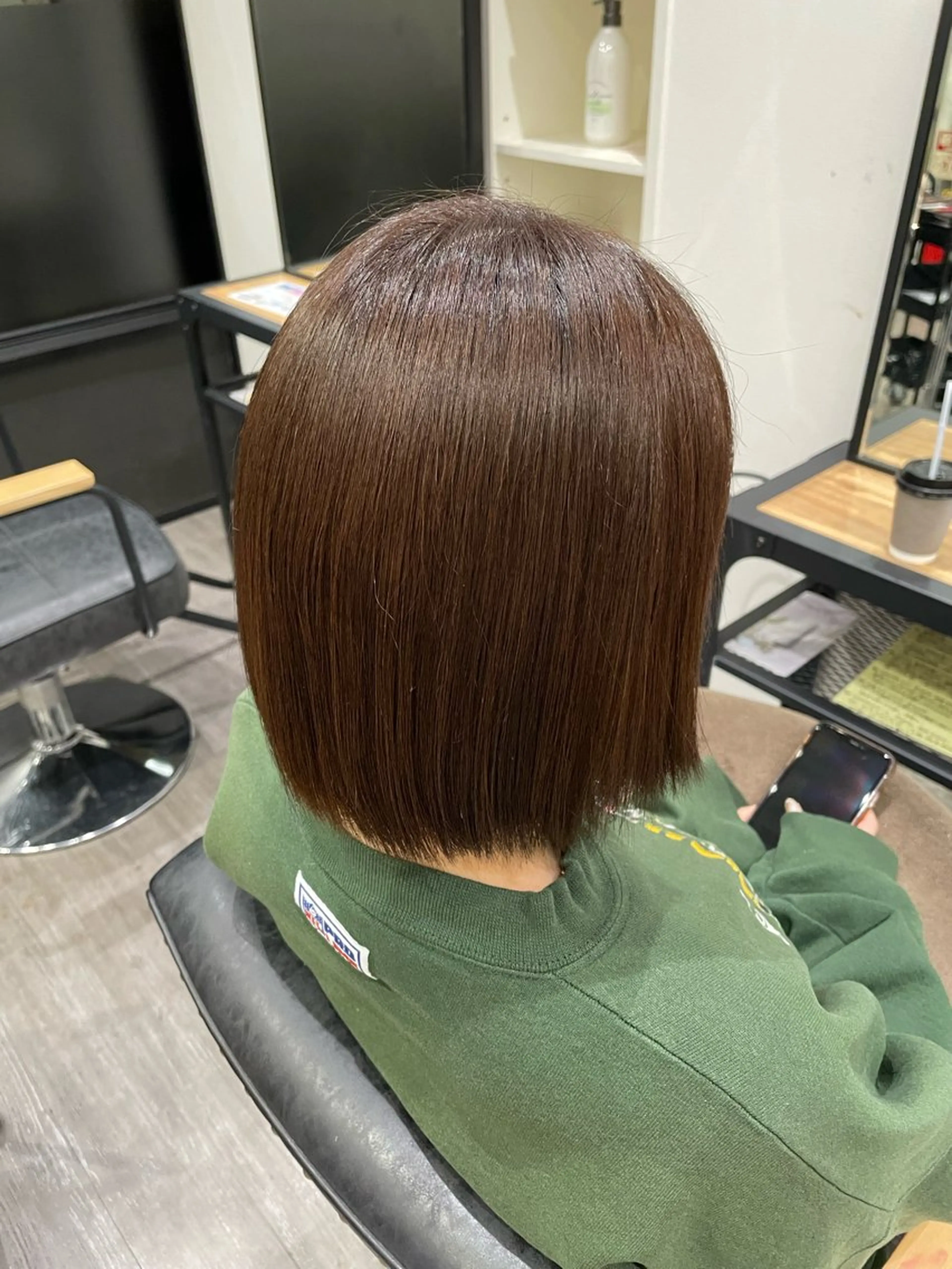 ショート ヘアカラー 北村 鴻志郎のヘアスタイル