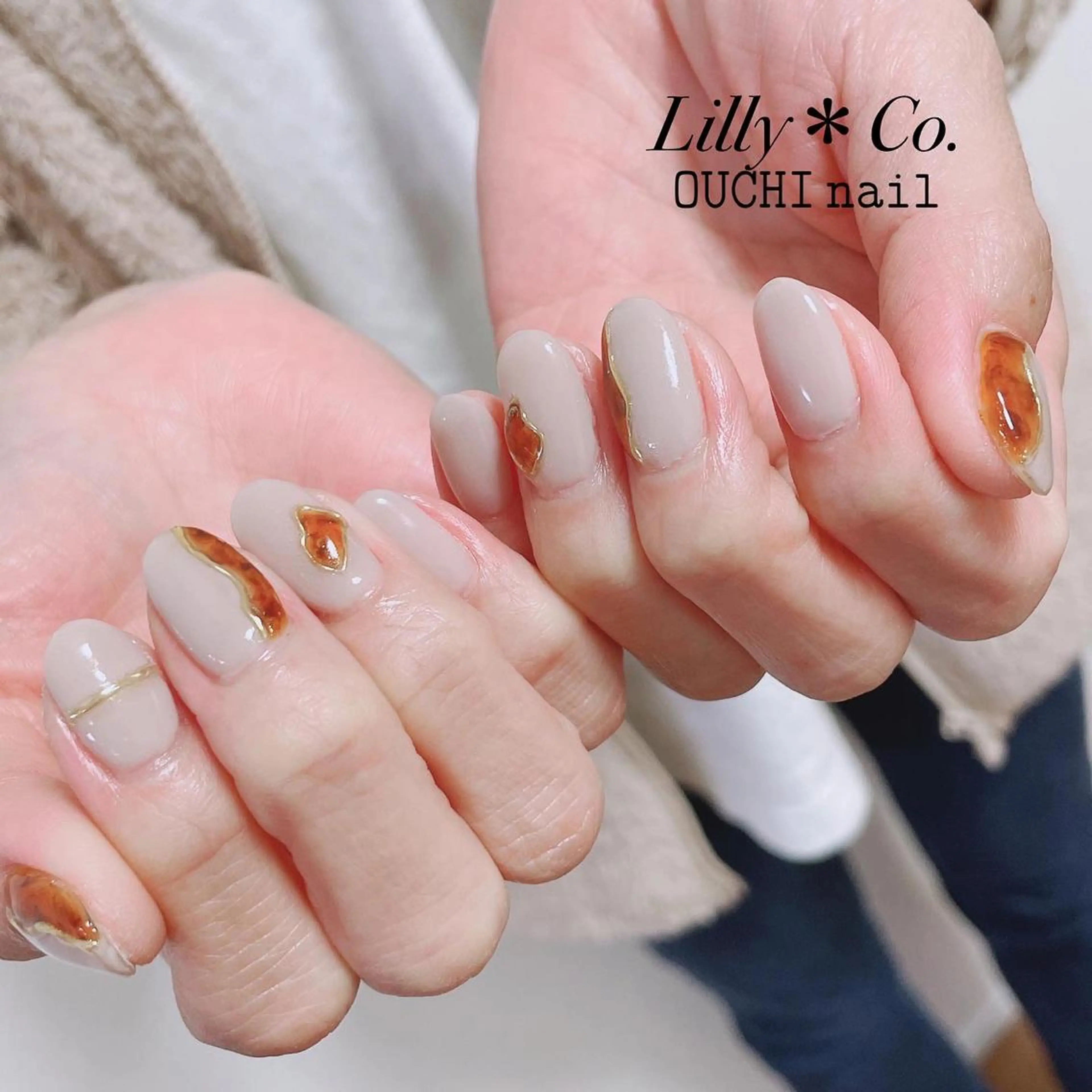 ネイル ハンドネイル ハンドケア Lilly Co.のネイルデザイン