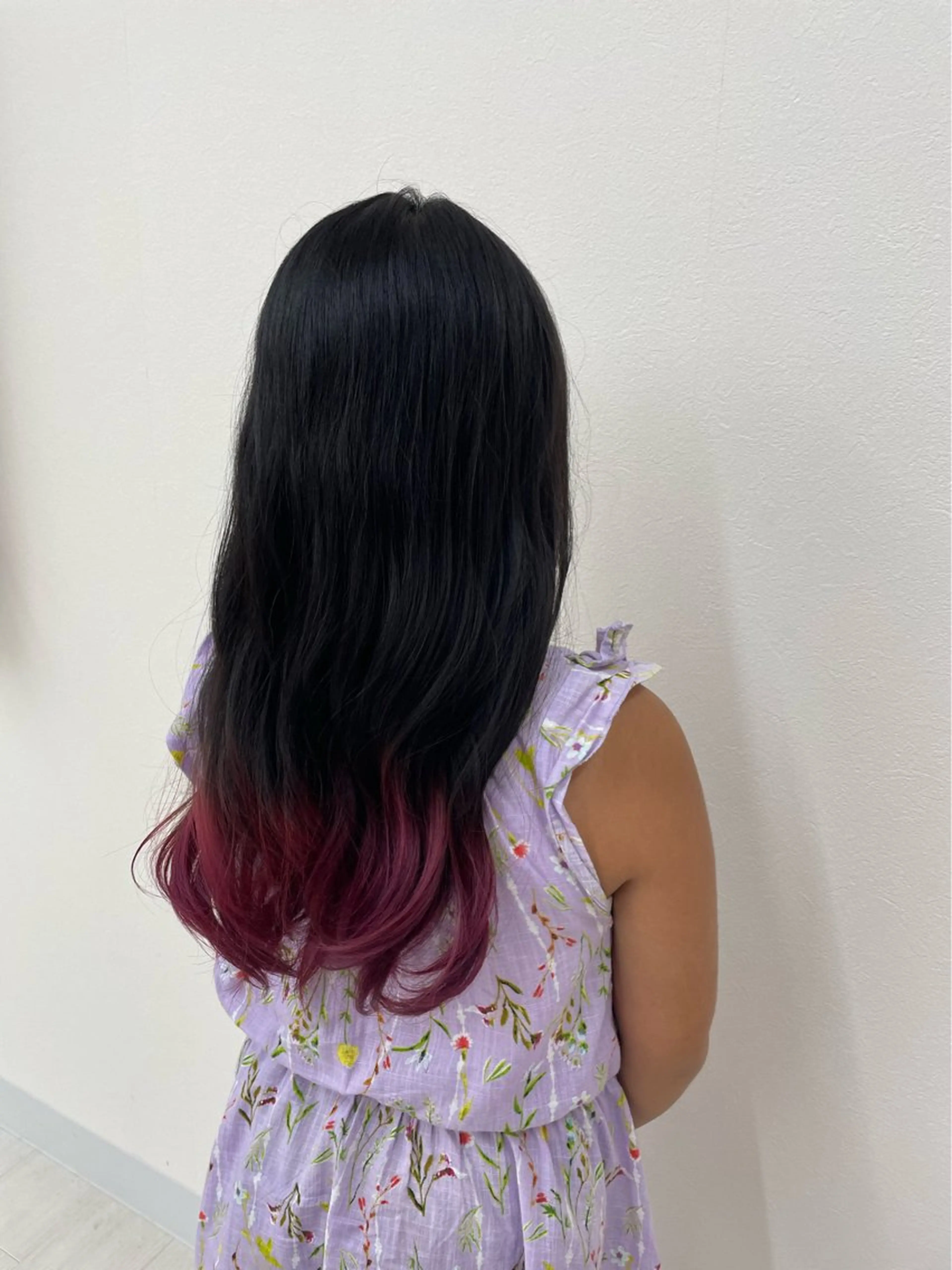 ロング カラー キッズ ４ｃｍ諸江店所属・澤野 祐羽のヘアスタイル