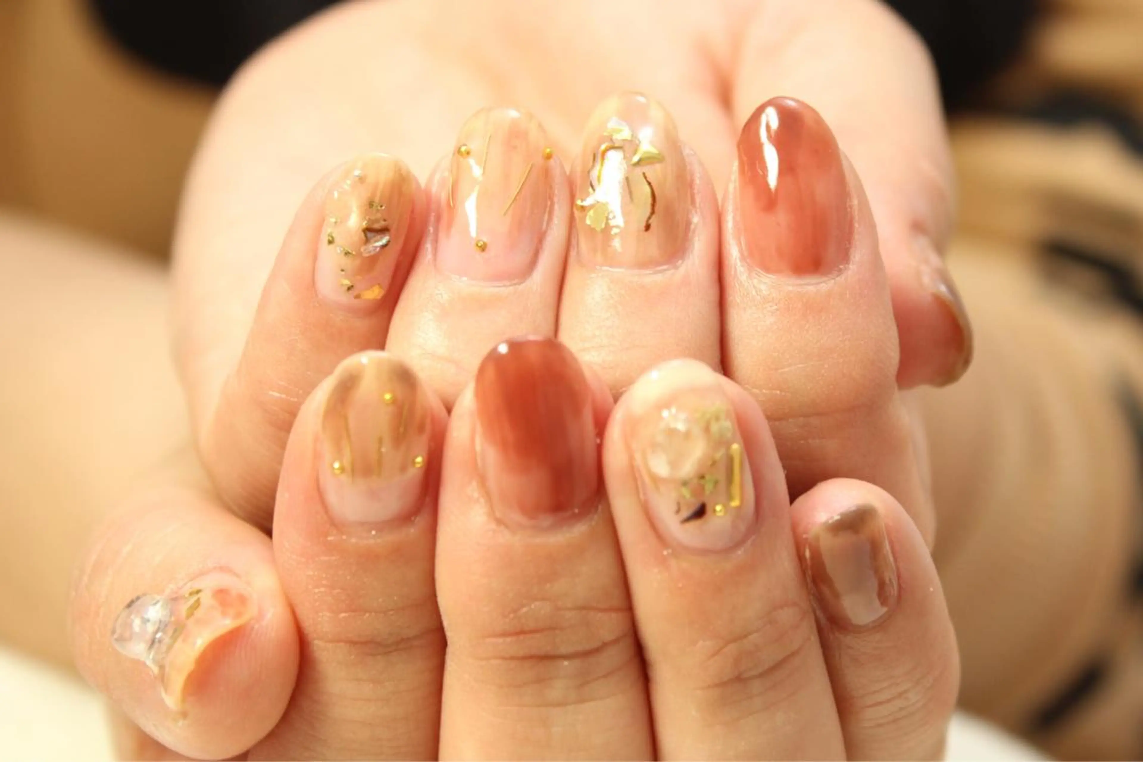 ネイル ニュアンスネイル ハンドネイル Ｋ minamiのネイルデザイン