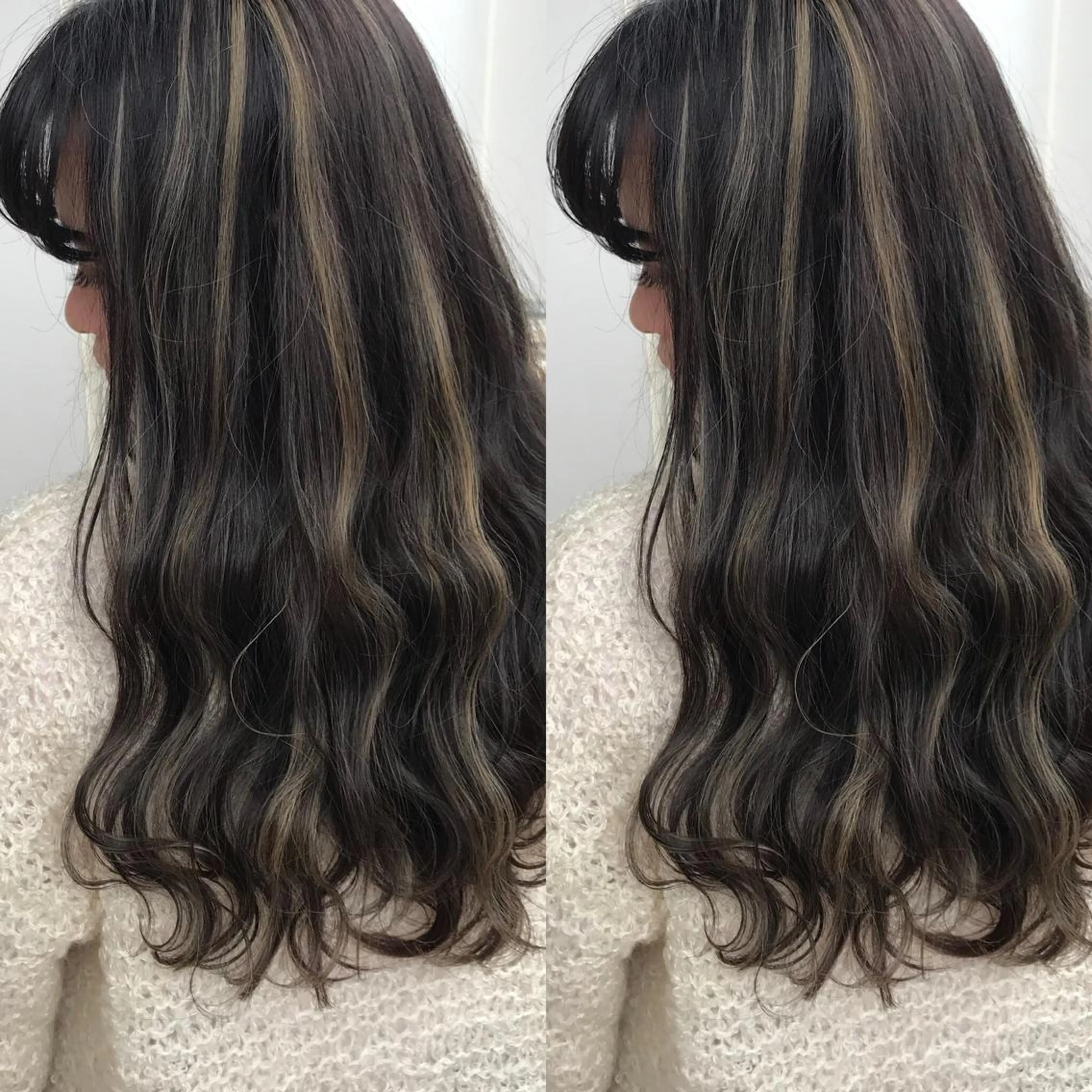 ロング カラー ショート ボブ 梅田 木戸健人のヘアスタイル