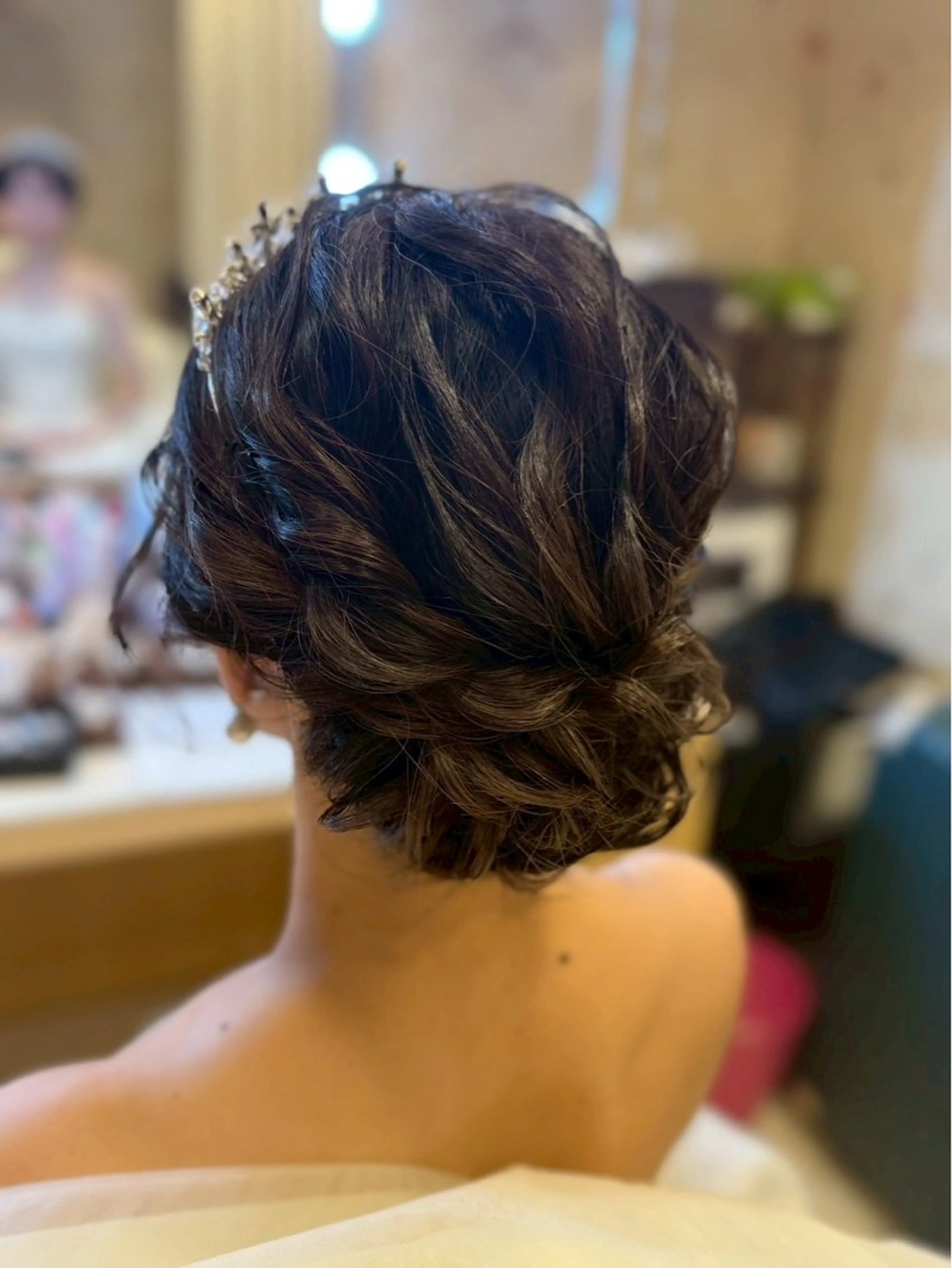 セミロング ヘアセット hanaCoco水戸店所属・hanaCoco ハナココのヘアスタイル