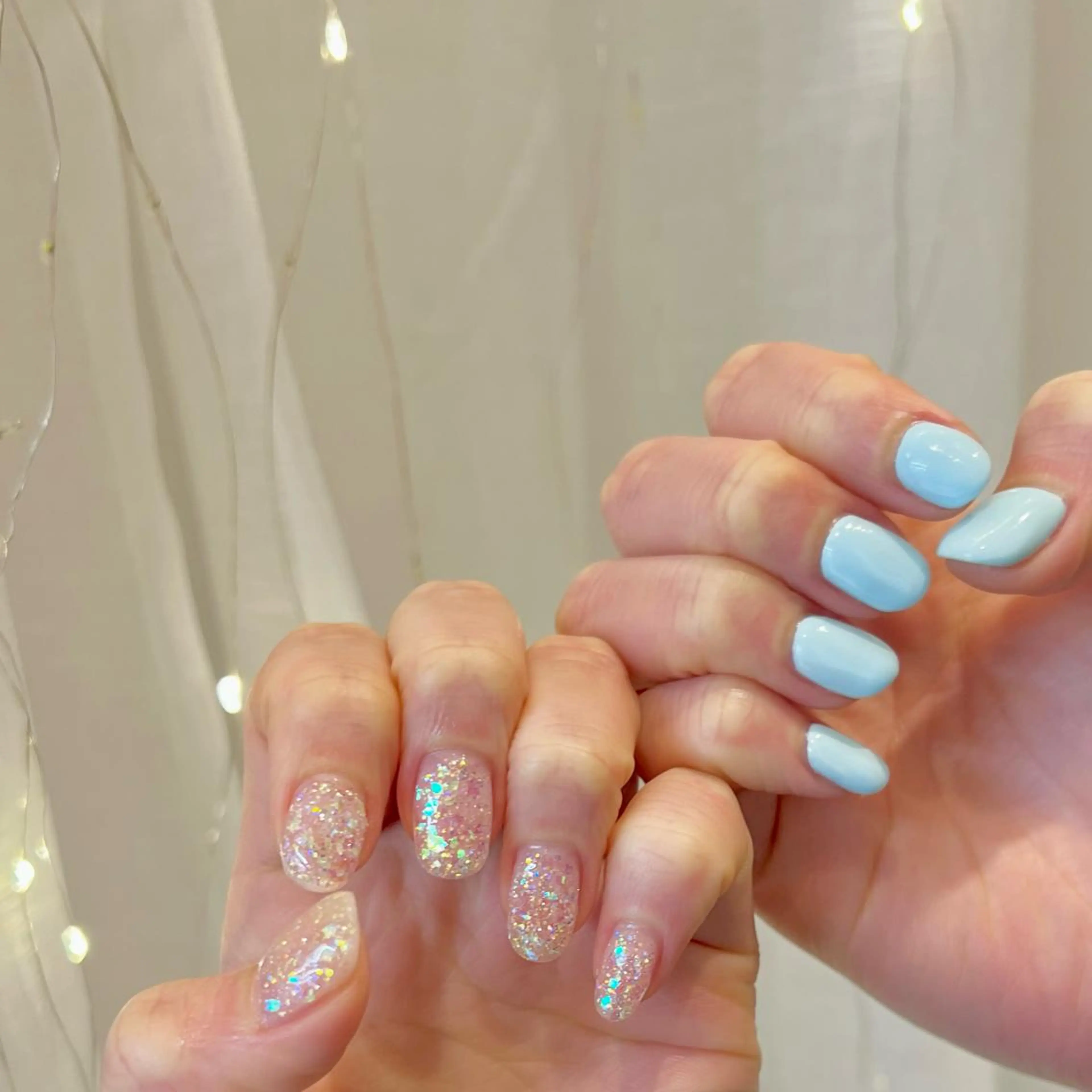 ネイル ワンカラーネイル BellFlower Akane.Momoのネイルデザイン