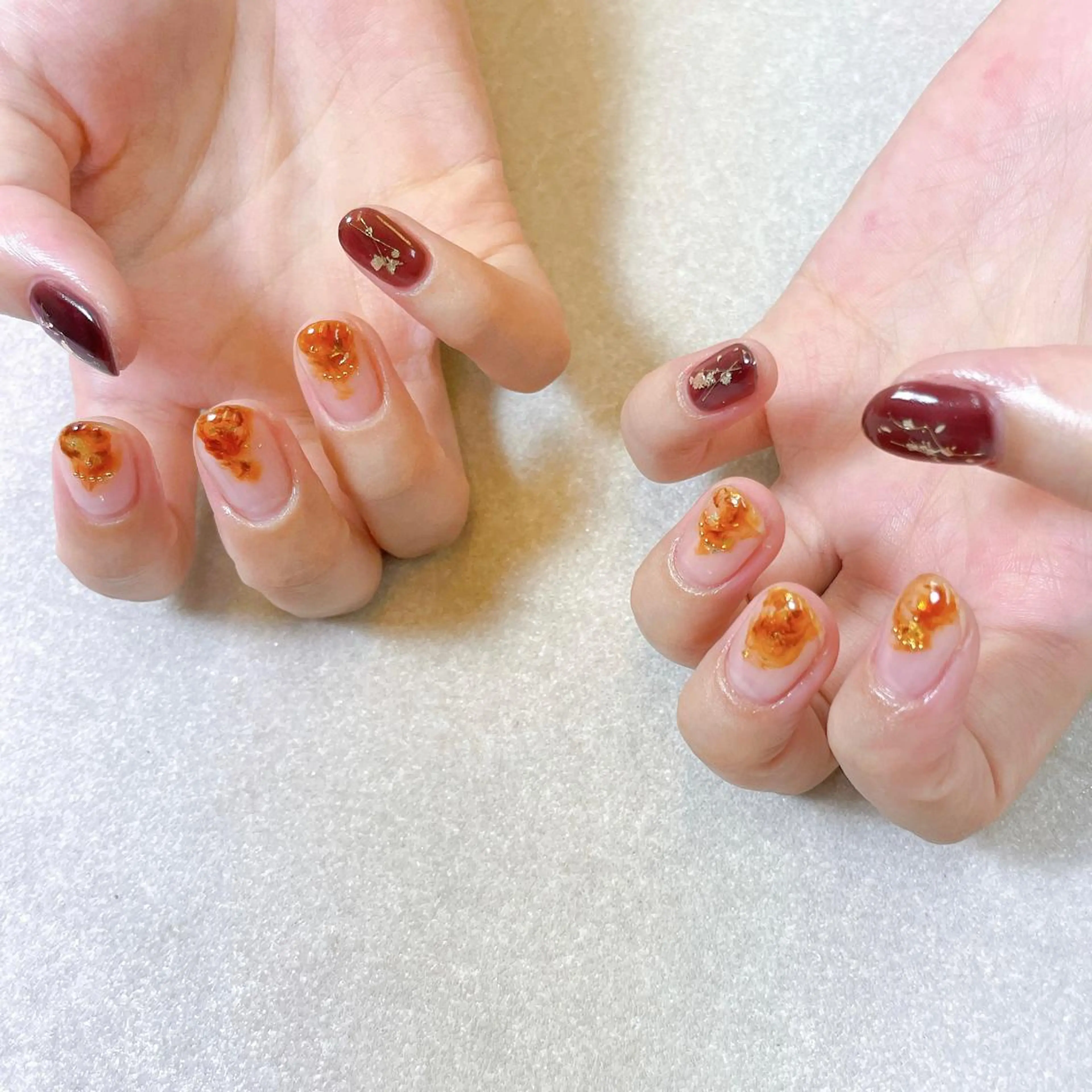 ネイル アートネイル ハンドネイル A85G ayakoのネイルデザイン