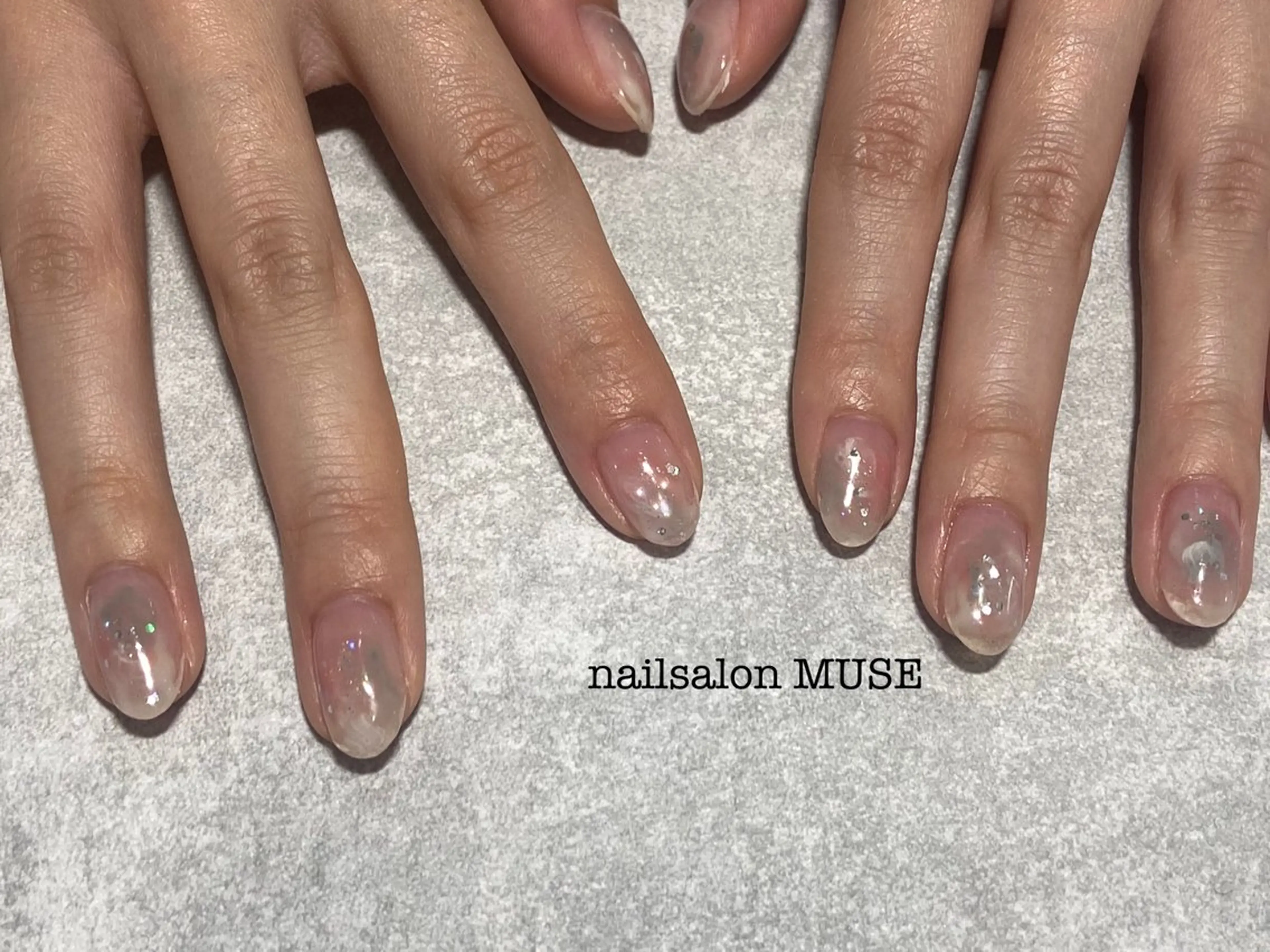 ネイル ニュアンスネイル Nail Salon MUSEのネイルデザイン