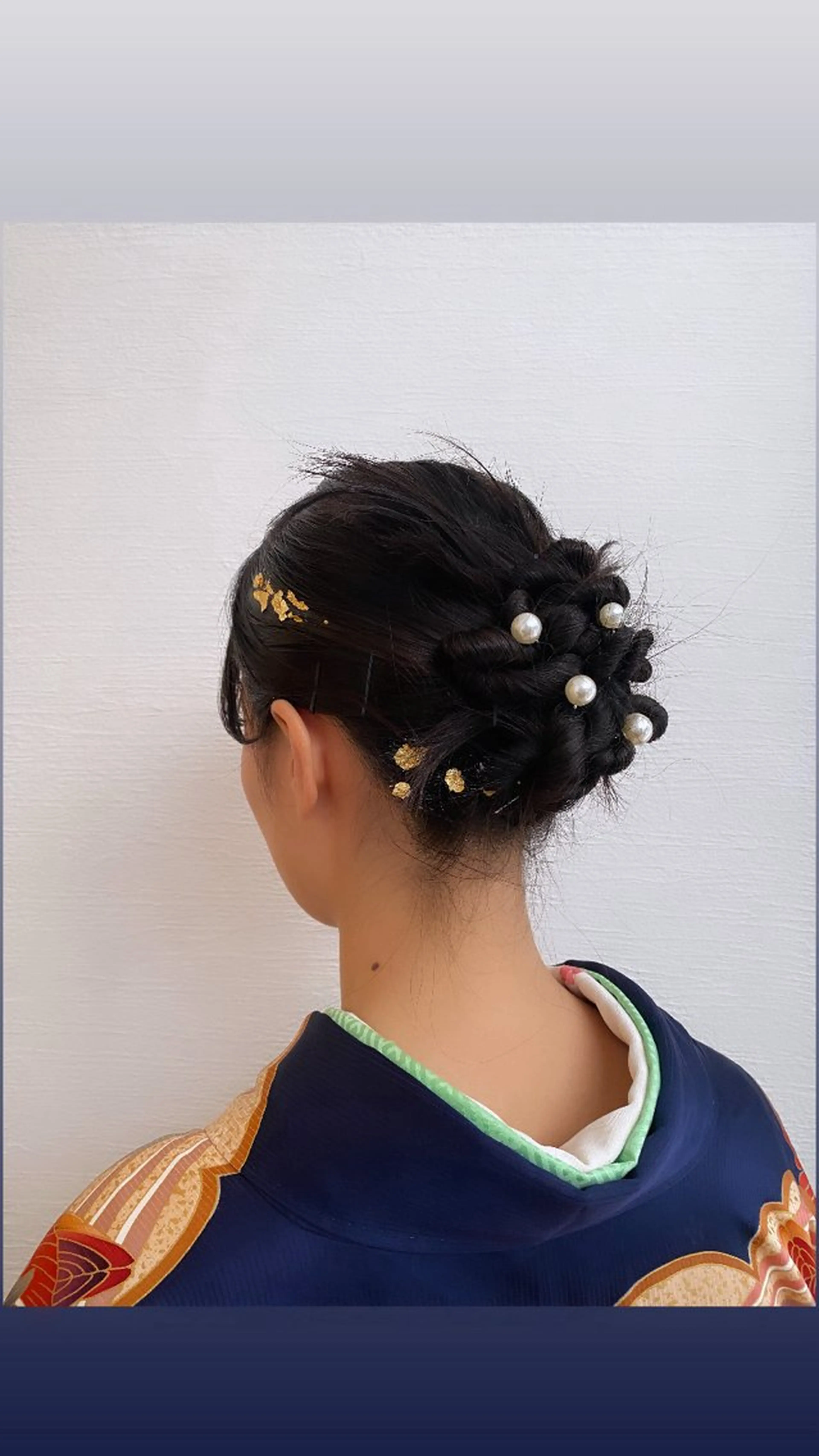 ロング カラー ヘアアレンジ シールエクステ エクステ ヘアセット なな💎韓国系/ 渋谷💎のヘアスタイル