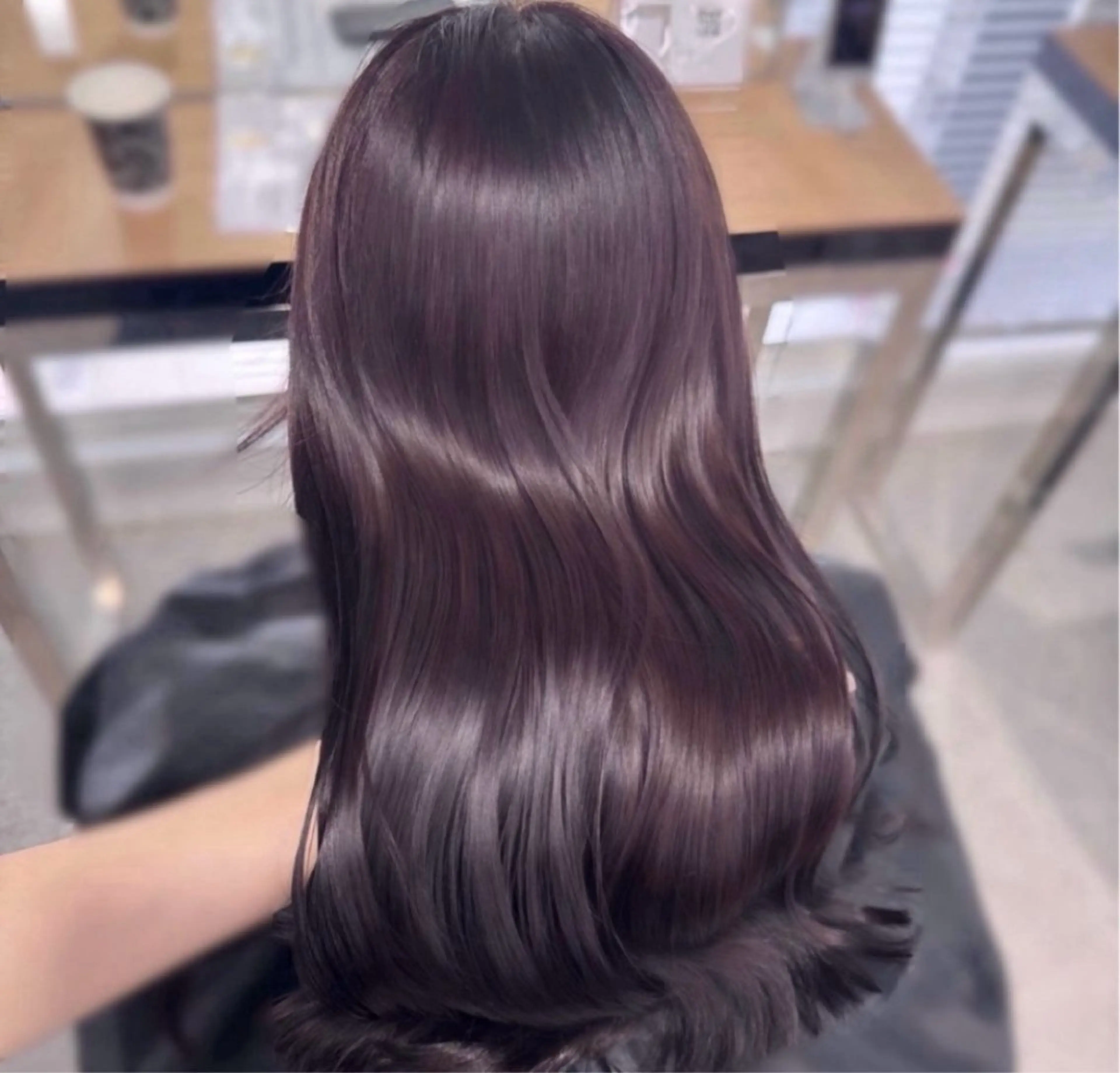 ロング ヘアカラー miku/ラベンダー 透明感カラー🪻❤︎のヘアスタイル