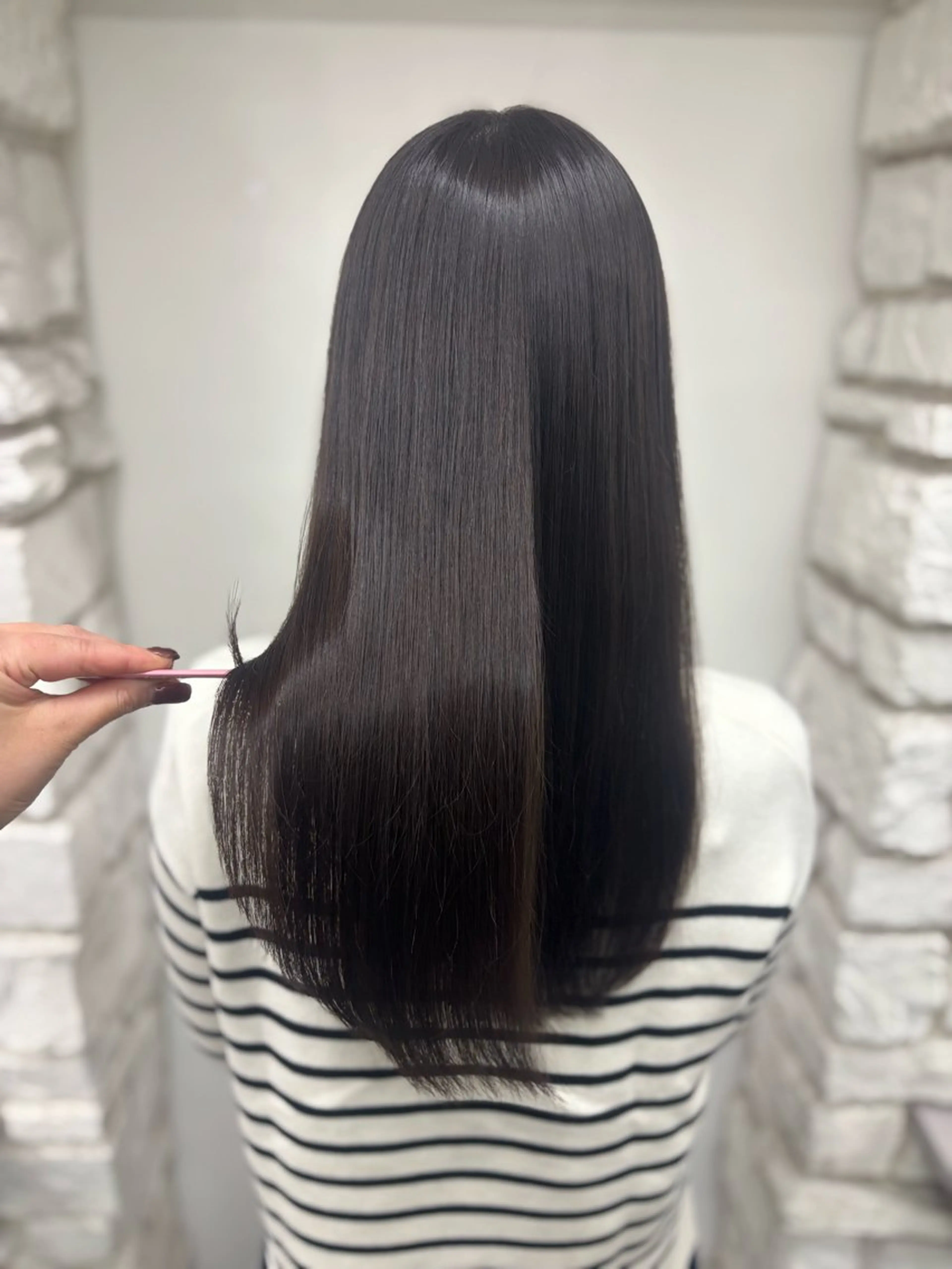 セミロング カラー カット ヘアカラー トリートメント 似合わせ美髪ヘア✨ 天王寺．阿倍野🌈のヘアスタイル