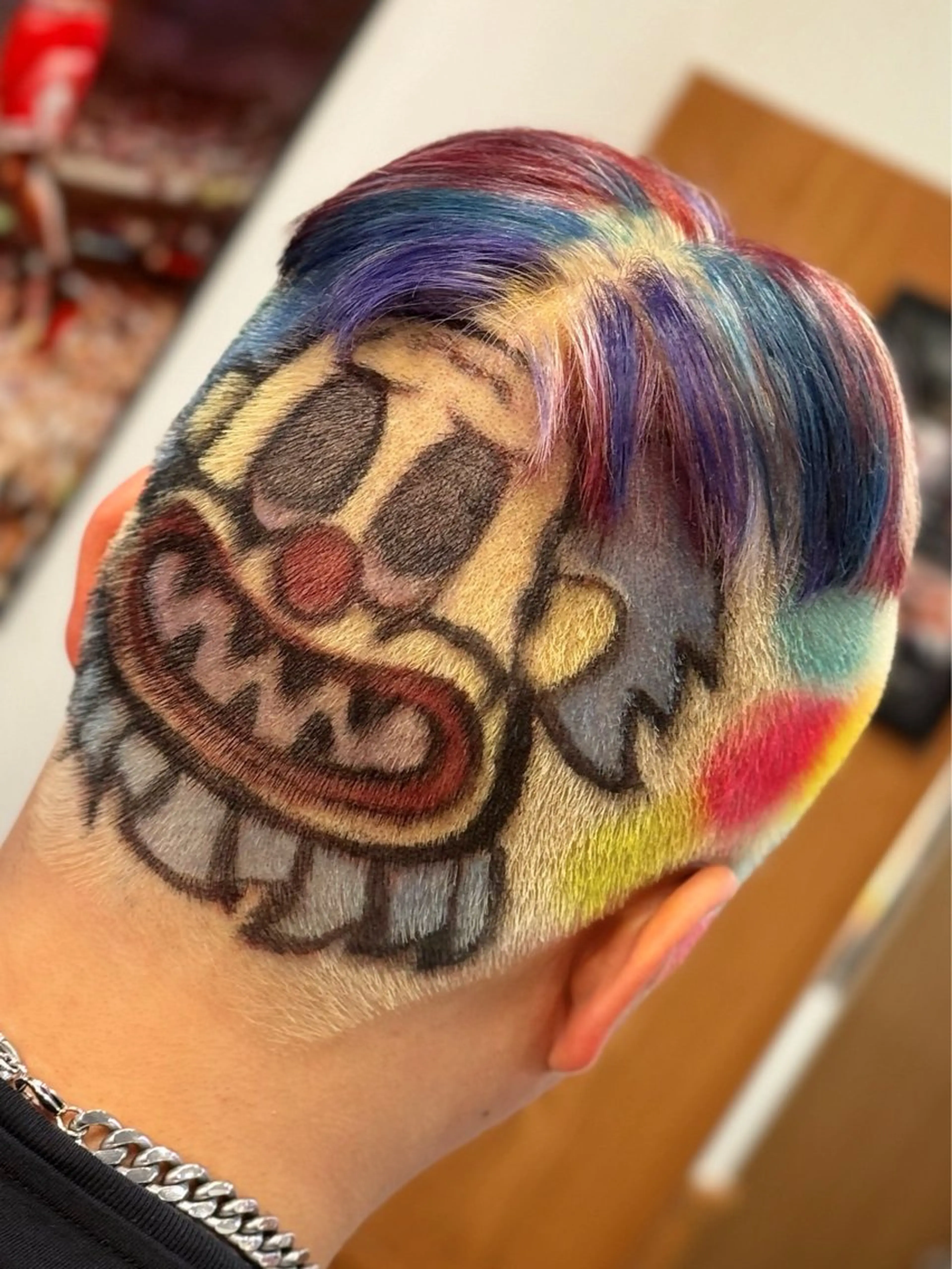 ショート カラー ブレイズマン バーバーショップ所属・メンズデザインカラー 🌟れな🌟のヘアスタイル