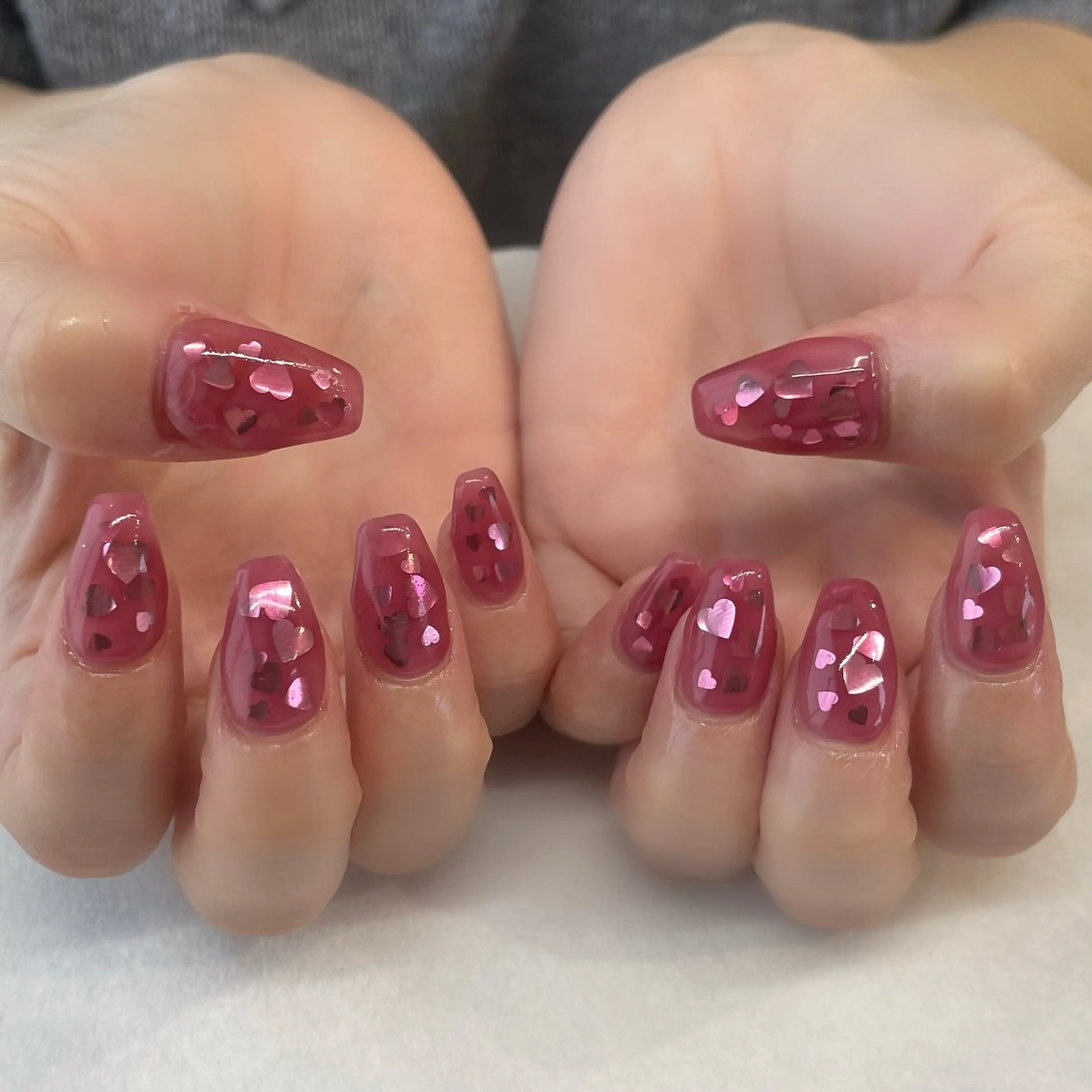 ネイル ハンドネイル 💎🐰 saki. m 🐰💎のネイルデザイン