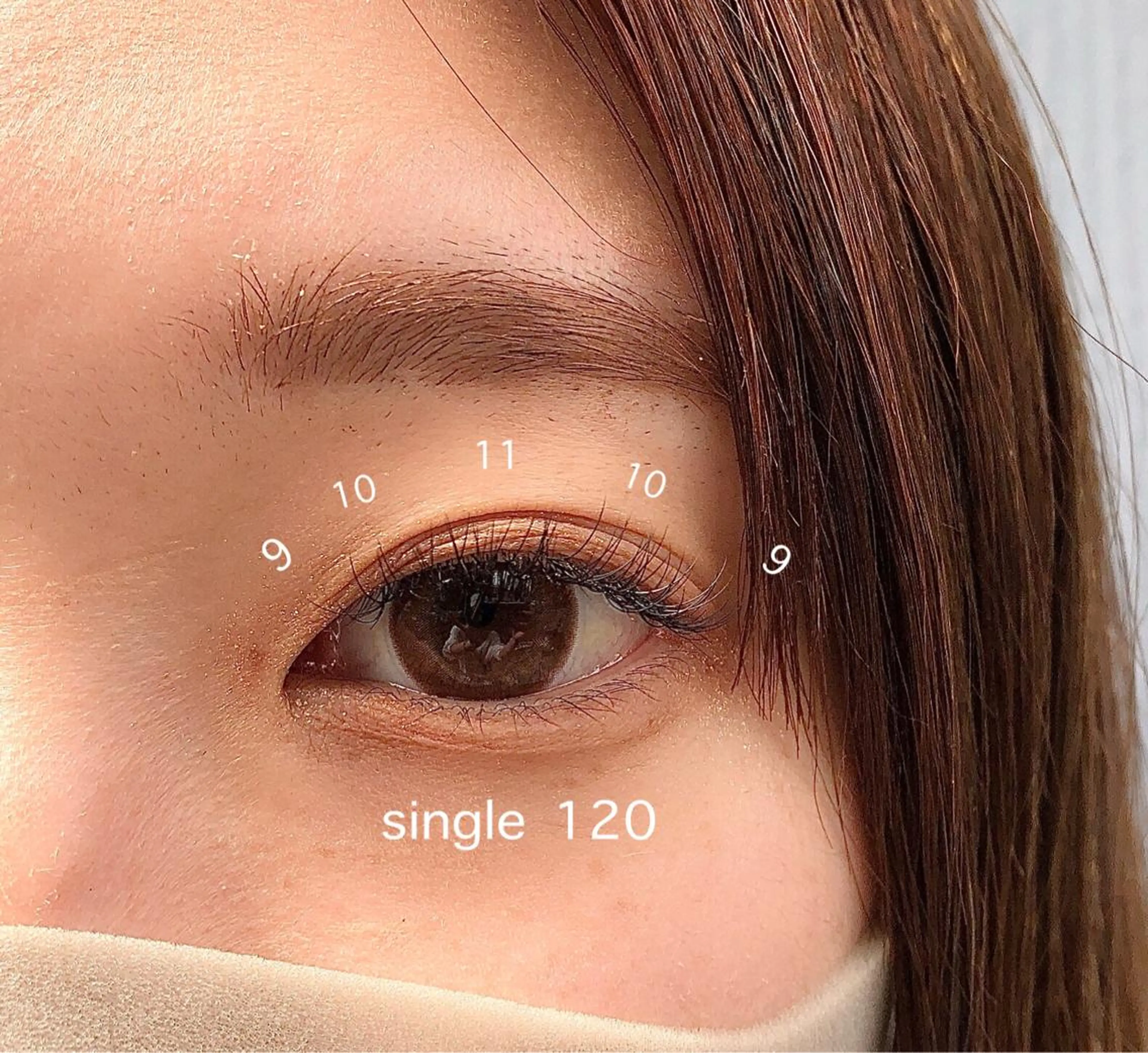 マツエク・マツパ タグチ アユミのマツエク・マツパデザイン