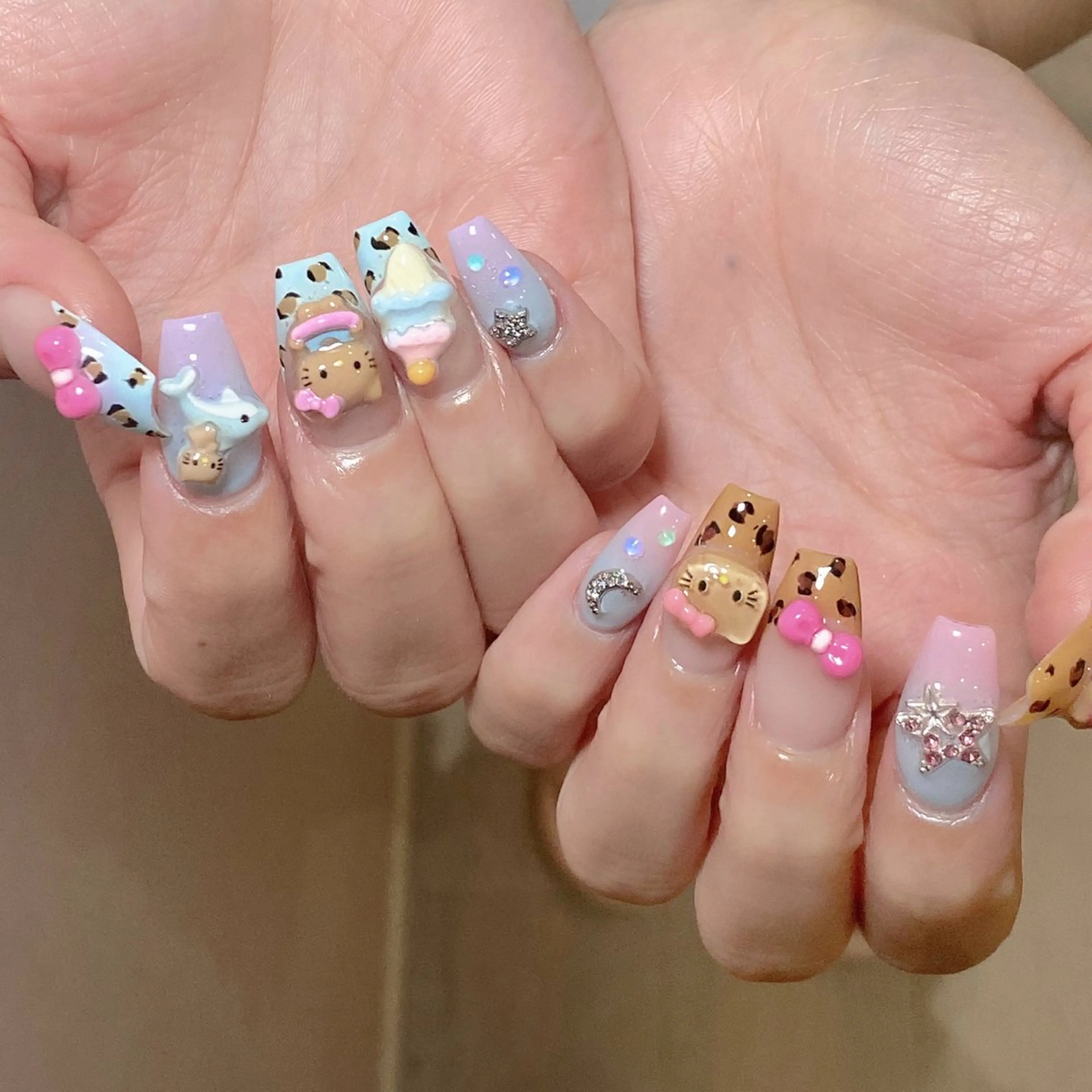 ネイル ハンドネイル Dark honey スカルプ専門原宿店のネイルデザイン