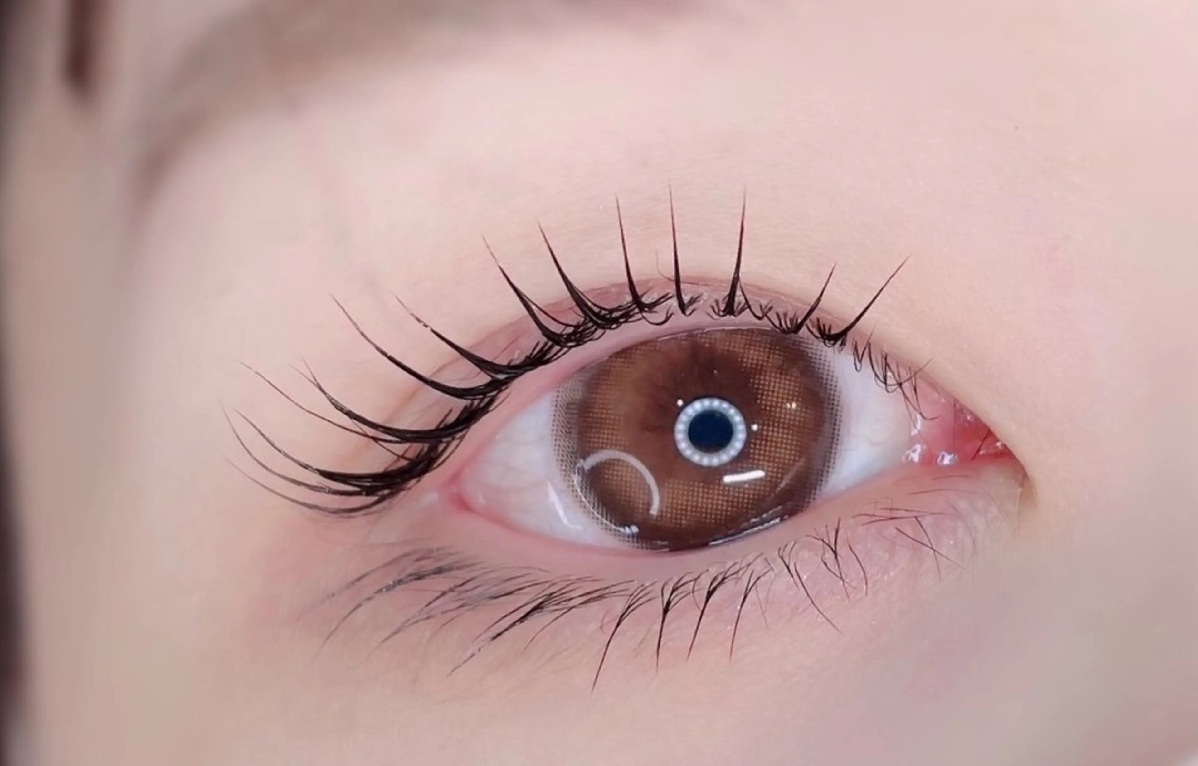 parisienne まつ毛パーマ　韓国ティント仕上げの写真