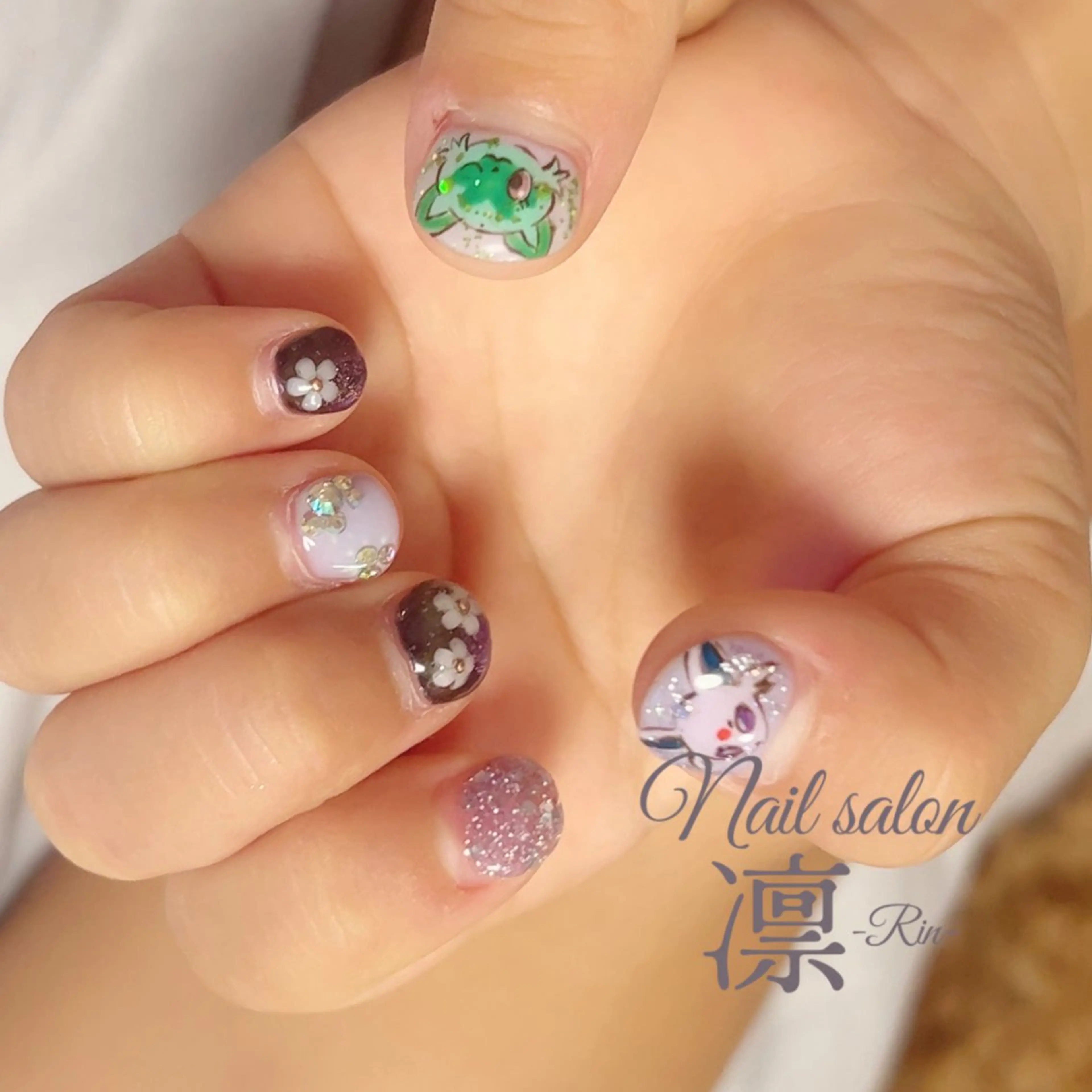 ネイル ジェルネイル private salon凛のネイルデザイン