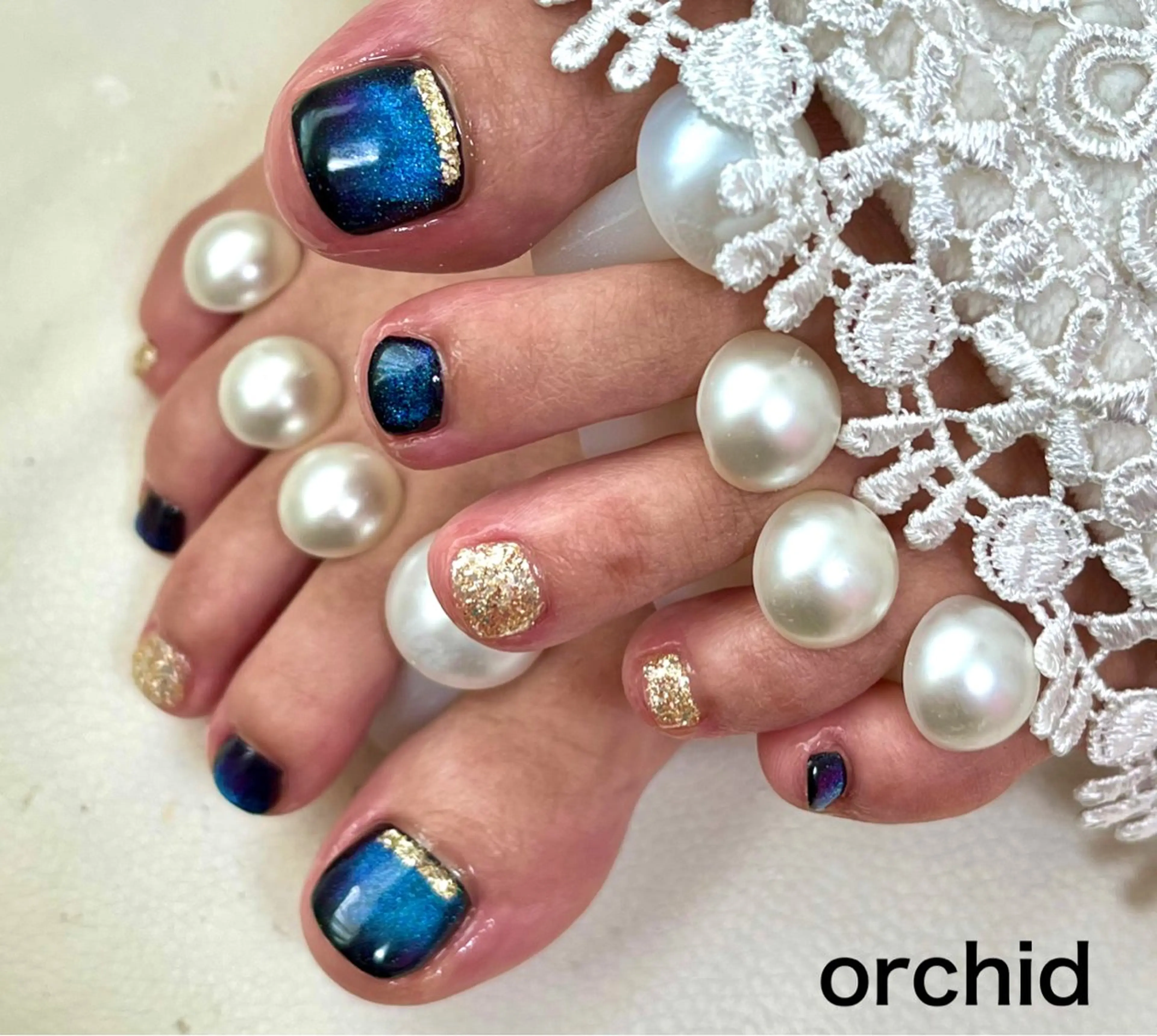 ネイル orchid ♡オーキッドのネイルデザイン