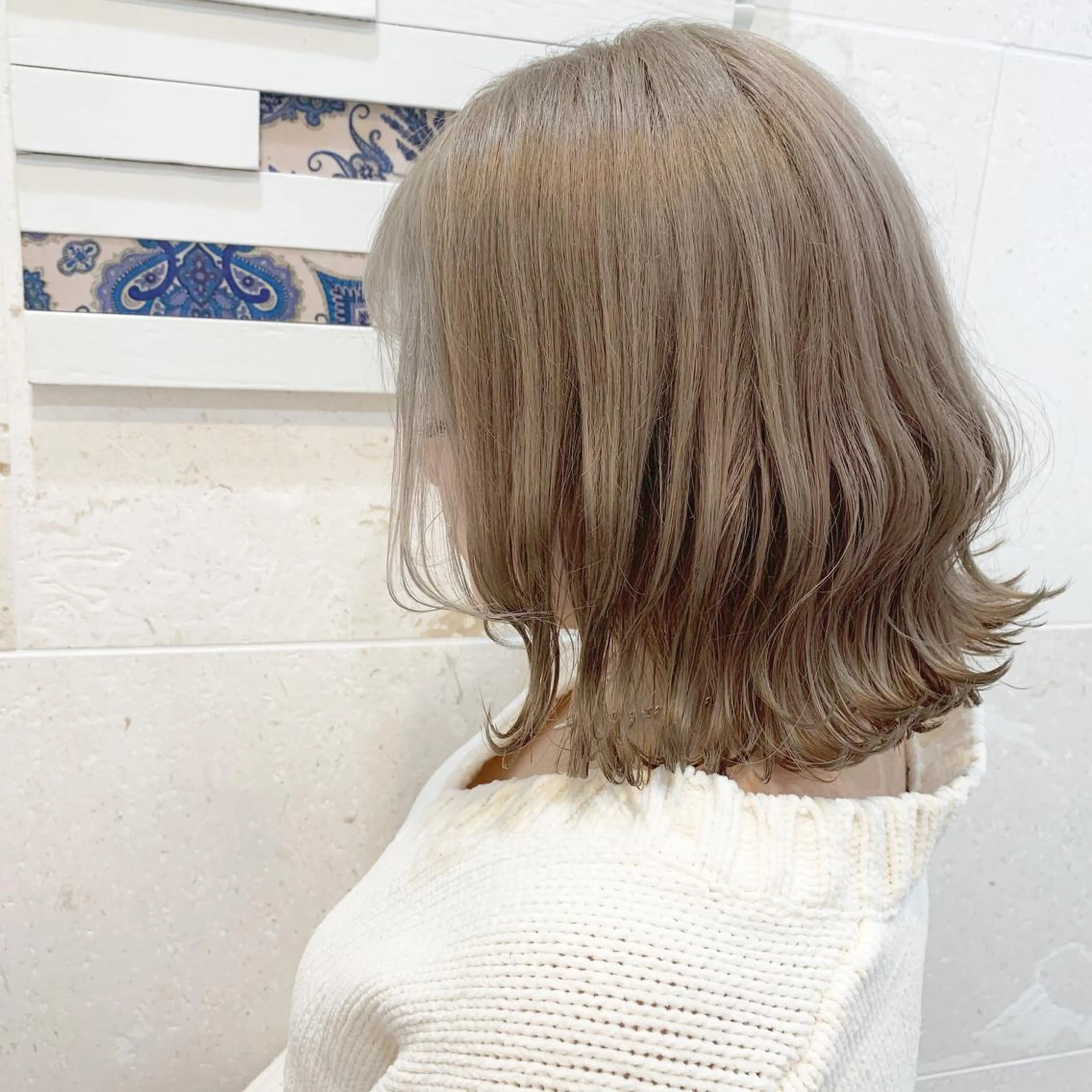 ショート カット ヘアカラー トリートメント 💘カラー人気No. 1💘SAYAのヘアスタイル