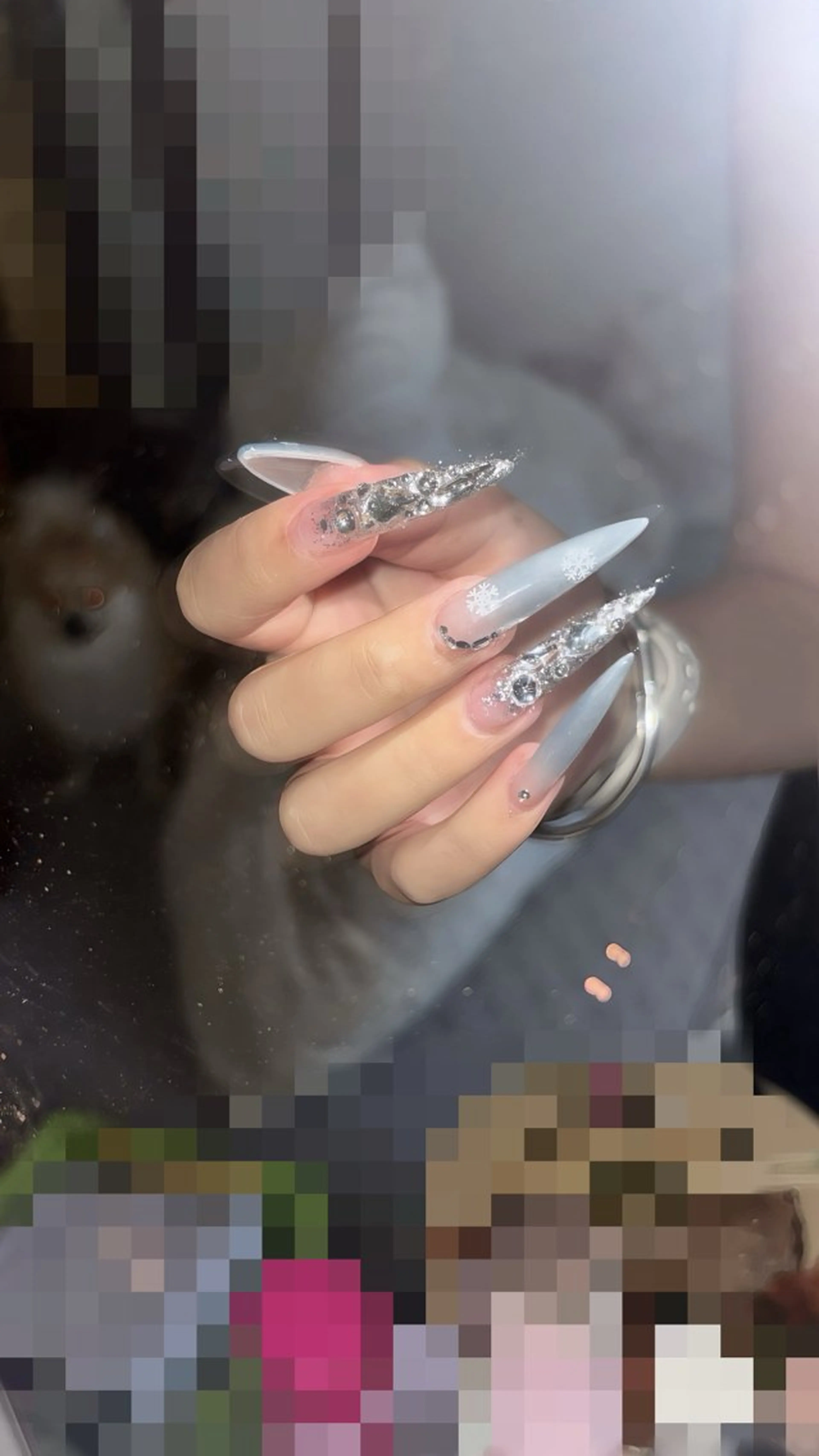 ネイル 冬ネイル F+nail所属・moka .nailのネイルデザイン